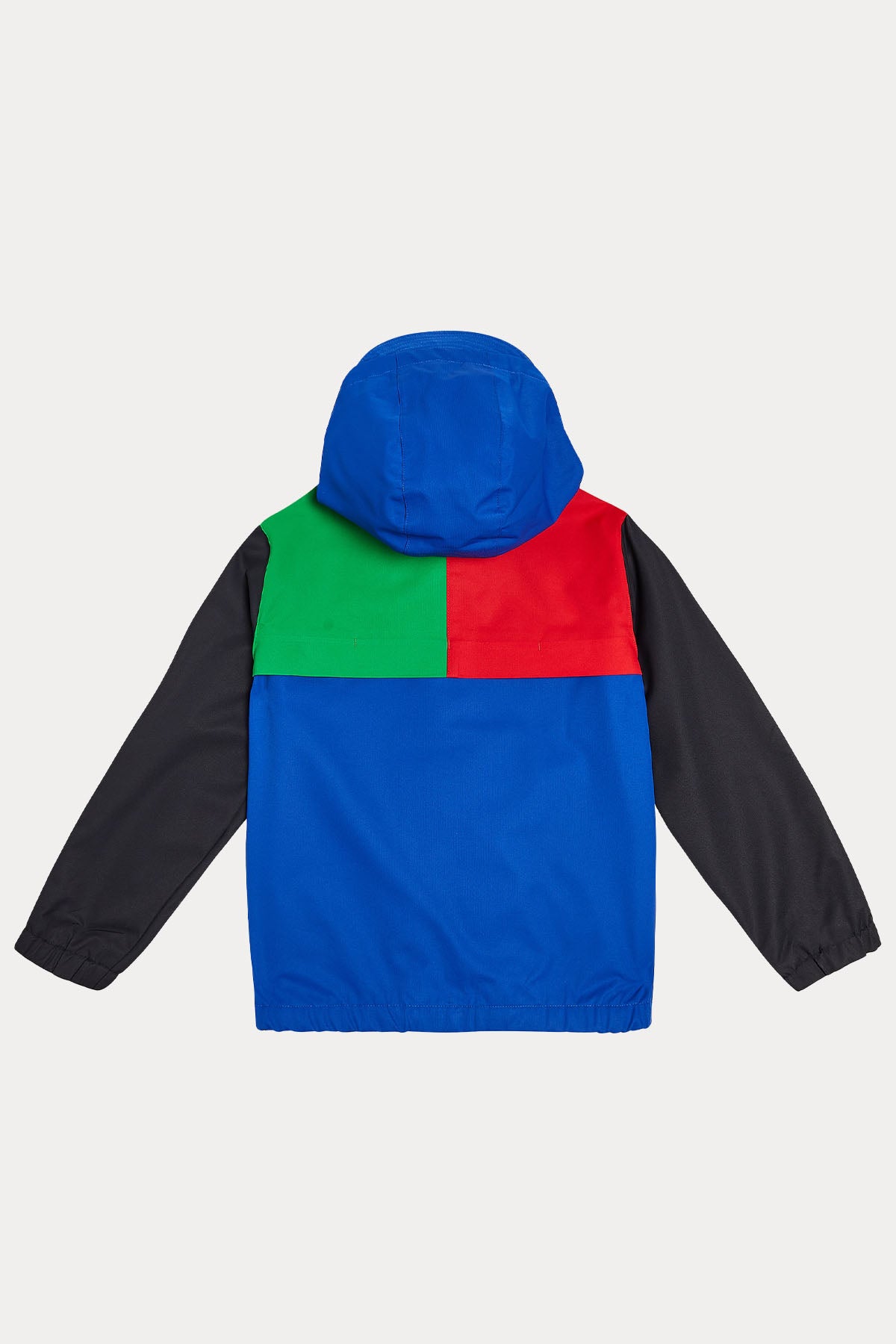 Polo Ralph Lauren Kids 3-6 Yaş Unisex Çocuk Renk Bloklu Kapüşonlu Ceket