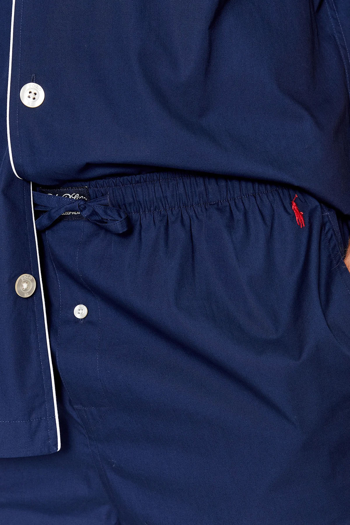 Polo Ralph Lauren Logolu Cep Detaylı Pijama Takımı
