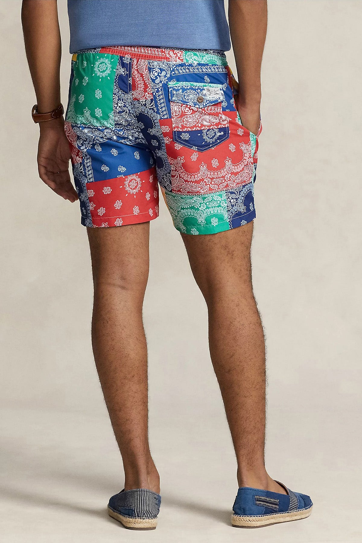 Polo Ralph Lauren Etnik Desenli Şort Mayo