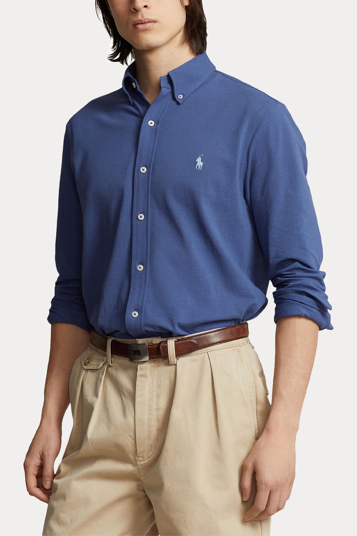 Polo Ralph Lauren Custom Fit Featherweight Mesh Gömlek