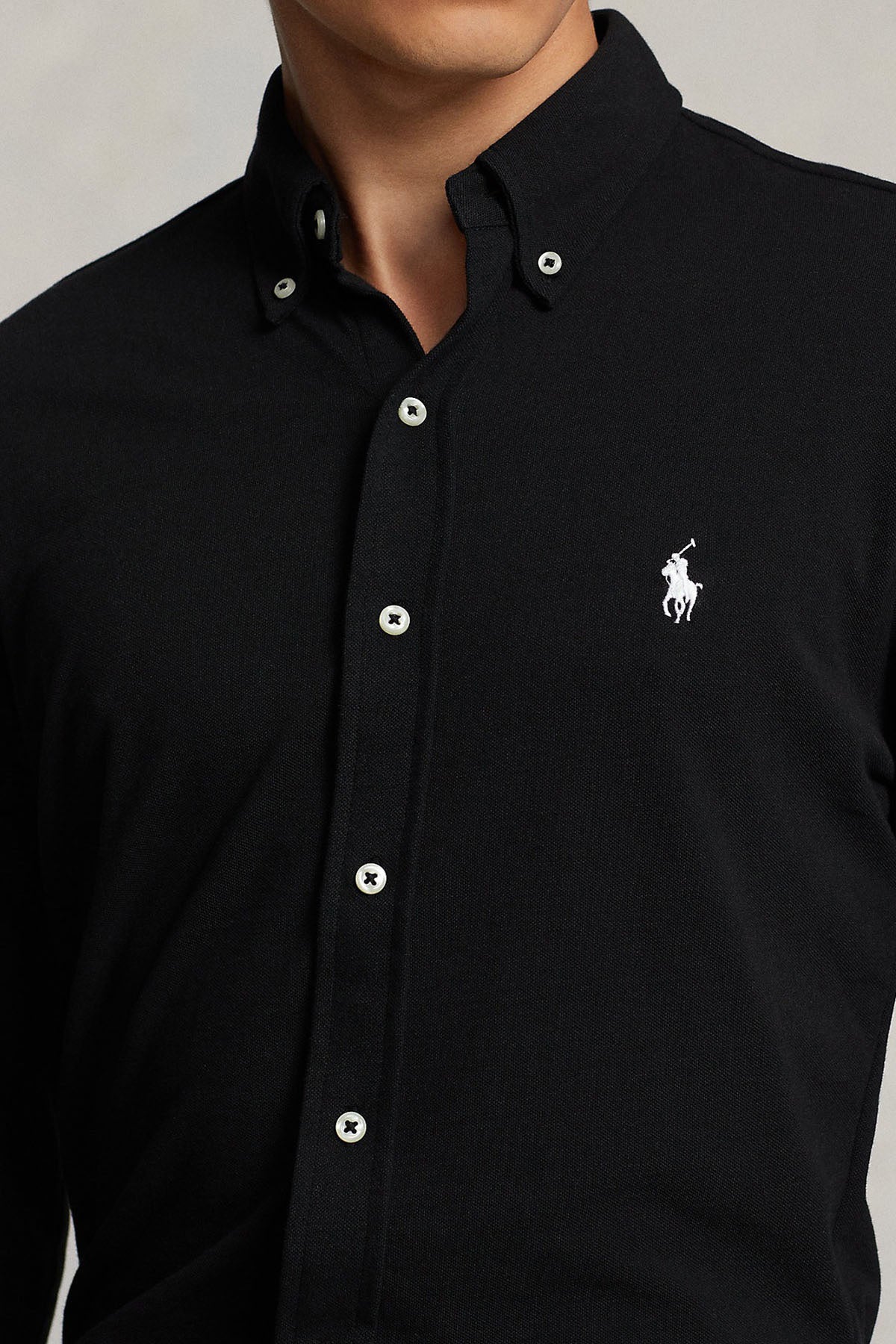 Polo Ralph Lauren Custom Fit Featherweight Mesh Gömlek