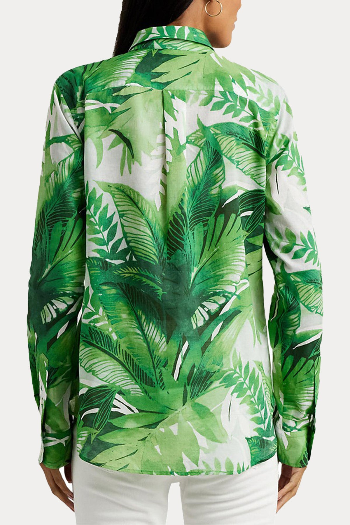 Polo Ralph Lauren Straight Fit Cep Detaylı Desenli Gömlek