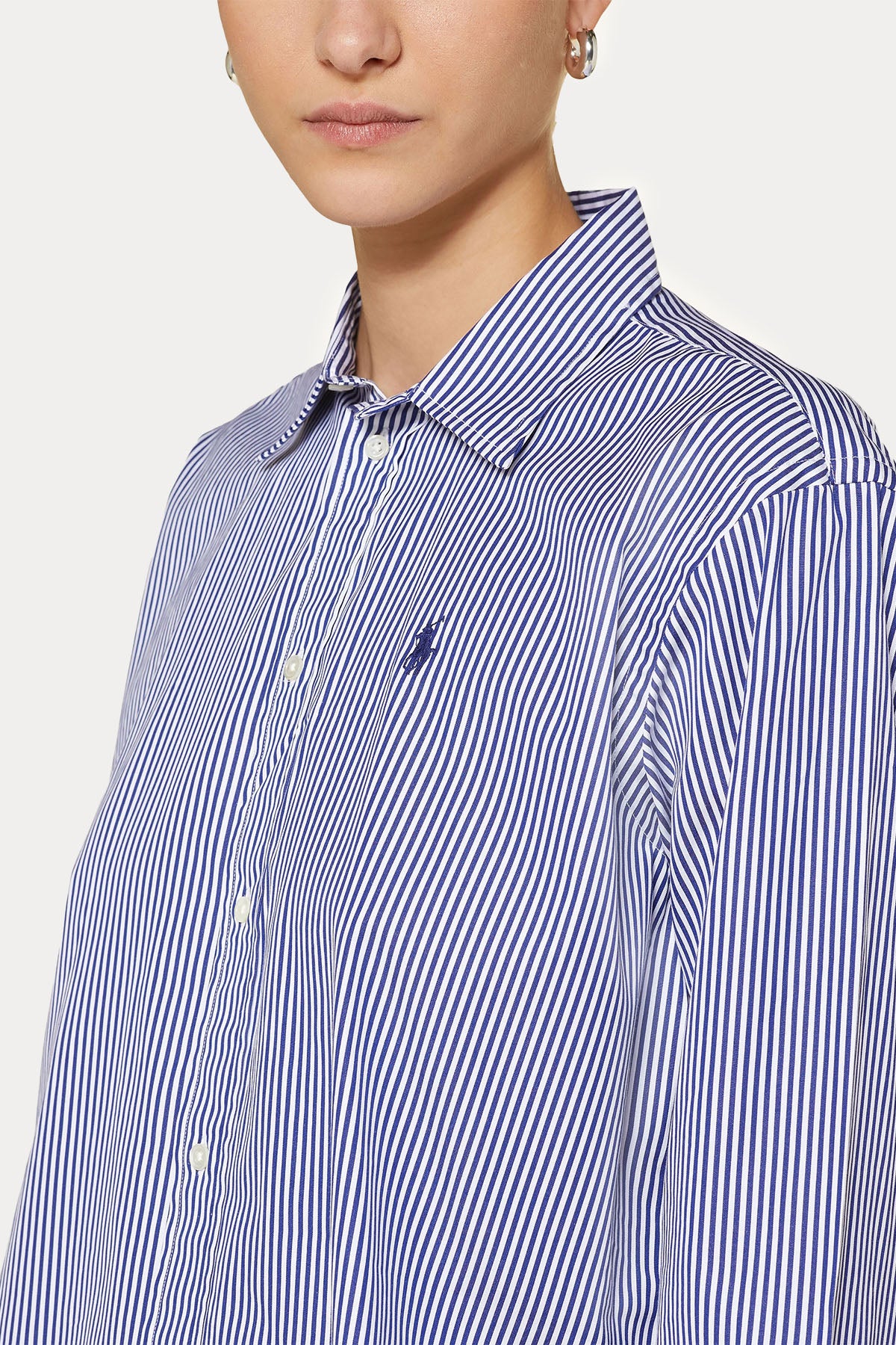 Polo Ralph Lauren Geniş Kesim Çizgili Gömlek