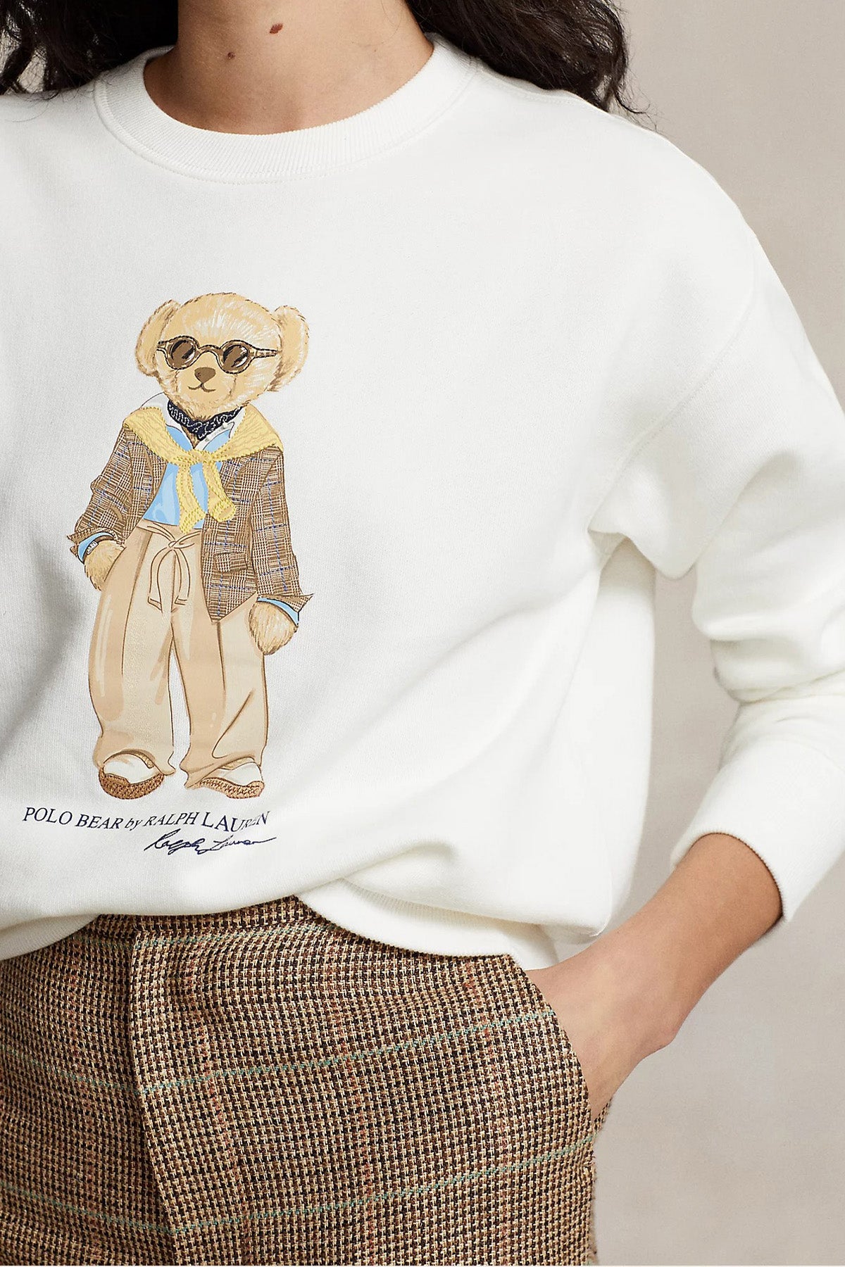 Polo Ralph Lauren Polo Bear Yuvarlak Yaka Sweatshirt