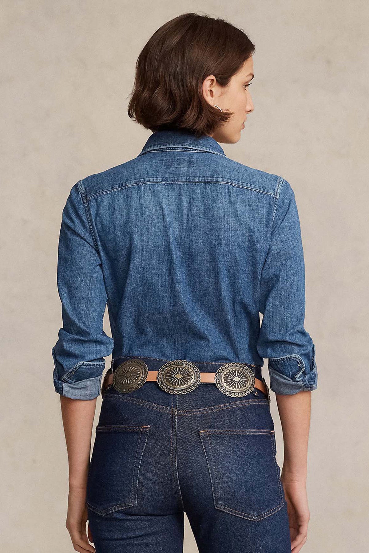 Polo Ralph Lauren Custom Fit Denim Gömlek