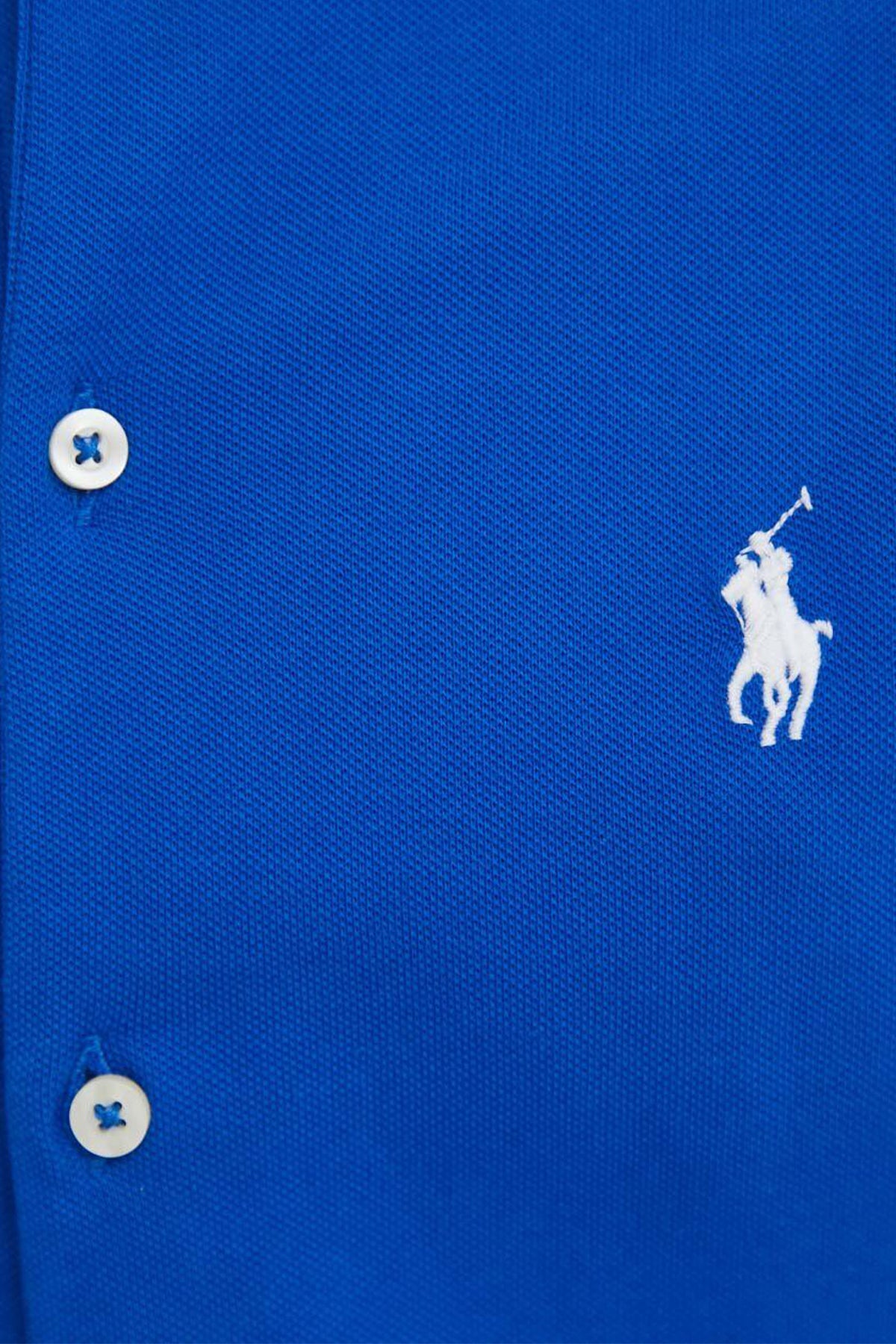 Polo Ralph Lauren Kuşaklı Polo Yaka Midi Elbise