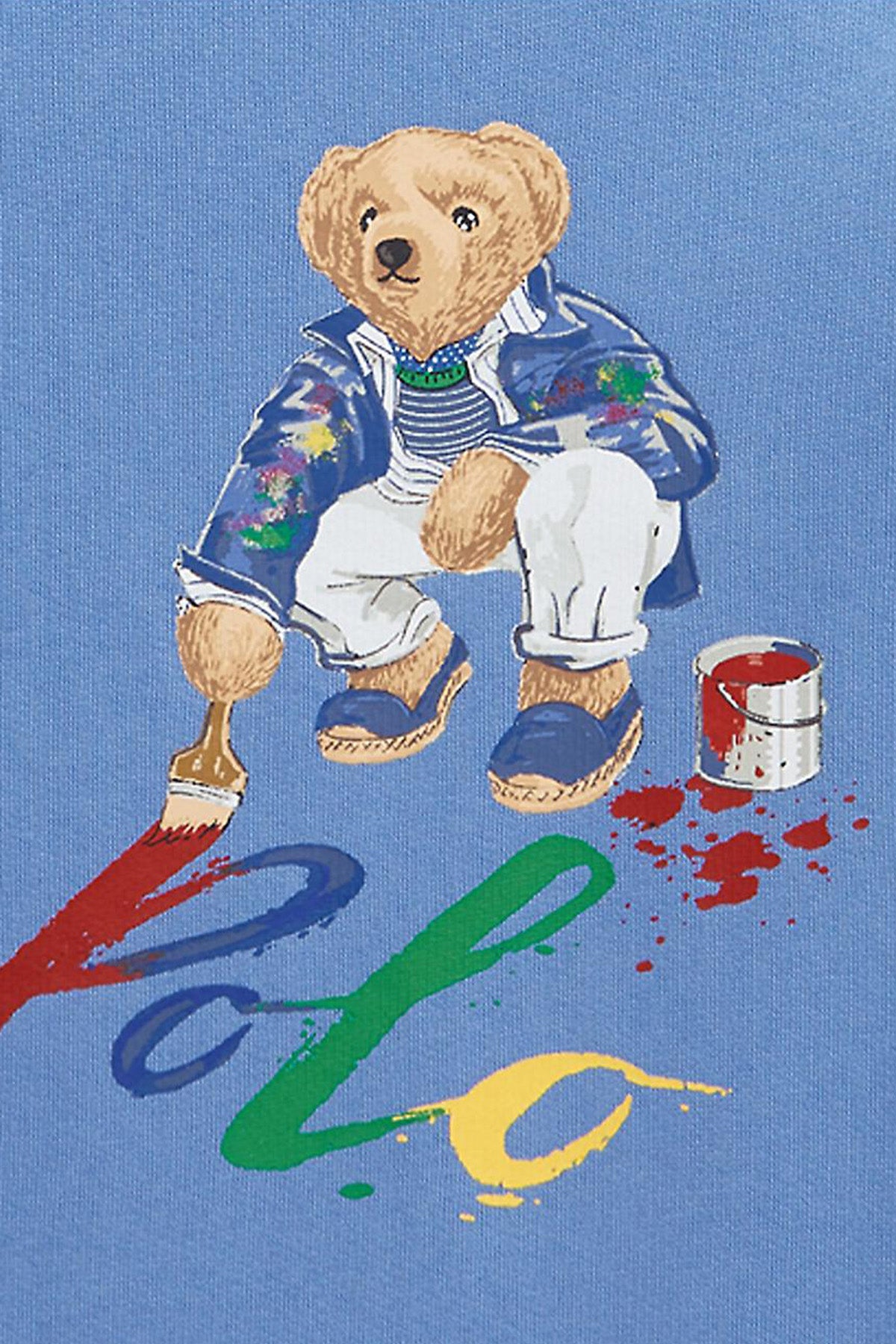 Polo Ralph Lauren Kids 2-7 Yaş Unisex Çocuk Polo Bear Sweatshirt
