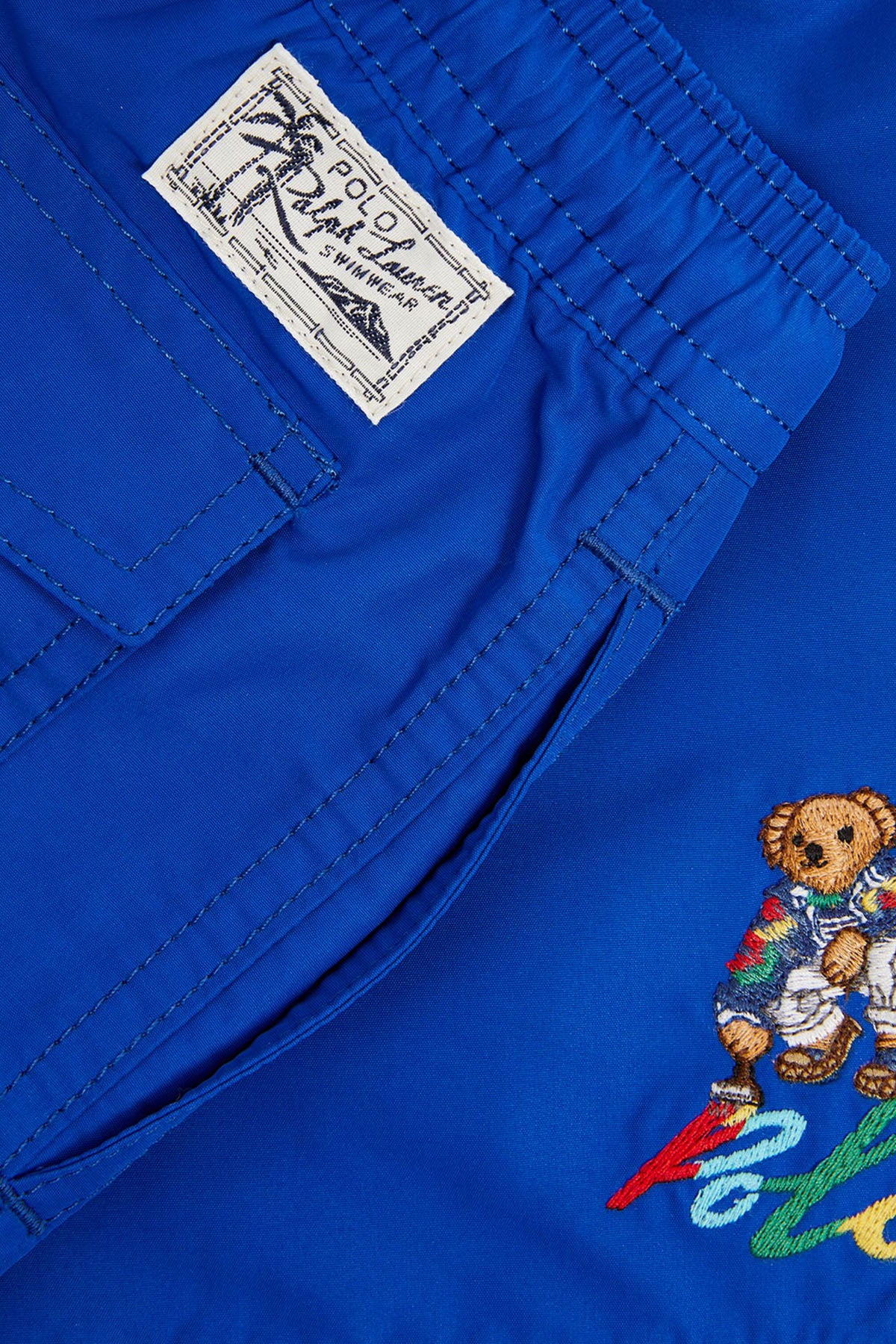 Polo Ralph Lauren Kids 6-7 Yaş Erkek Çocuk Polo Bear Şort Mayo