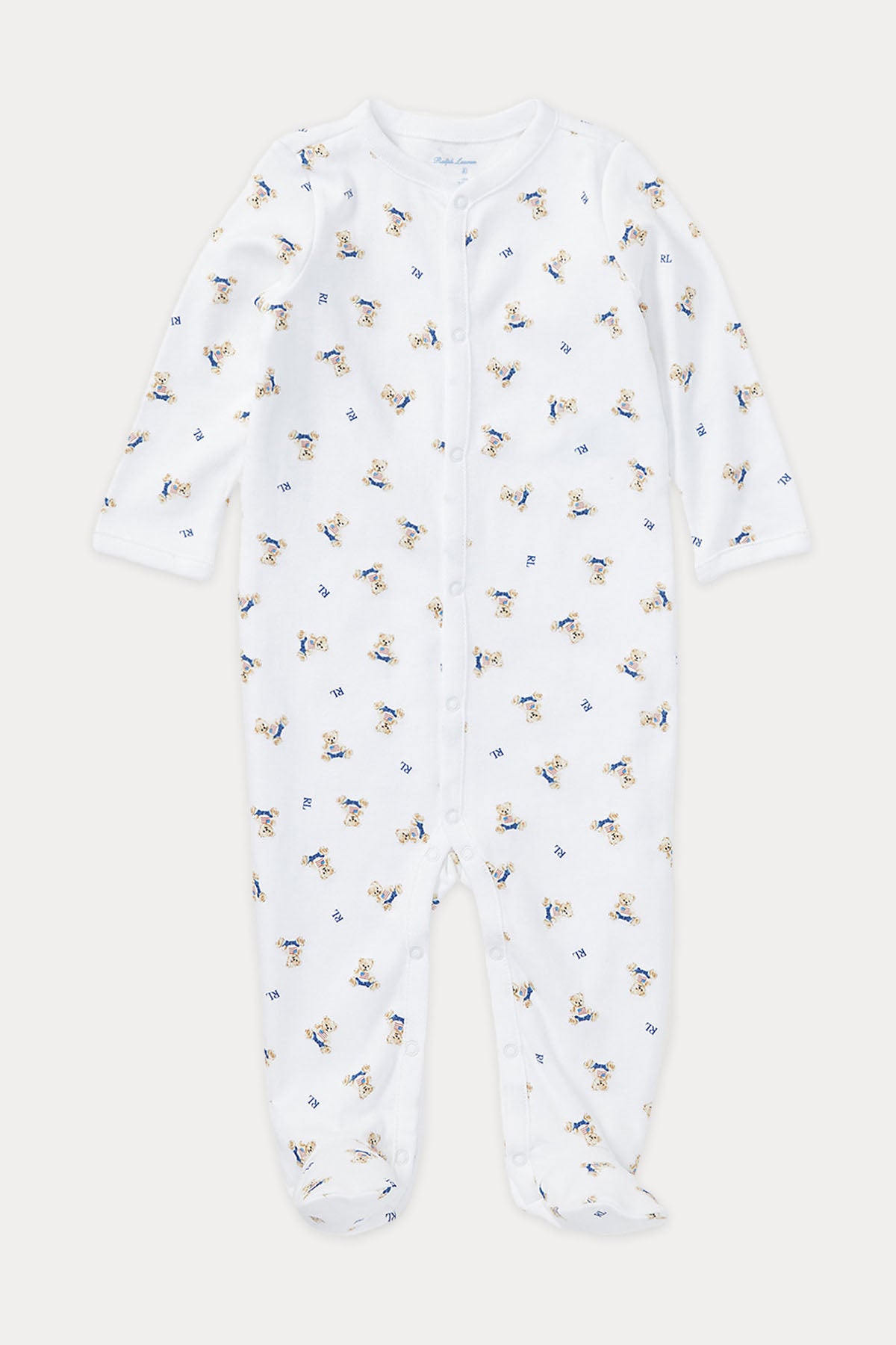 Polo Ralph Lauren Kids Yeni Doğan - 3 Aylık Erkek Bebek Polo Bear Tulum