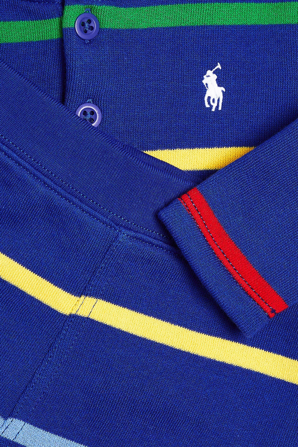 Polo Ralph Lauren Kids 18-24 Aylık Erkek Bebek Kapüşonlu Sweatshirt Şort Set