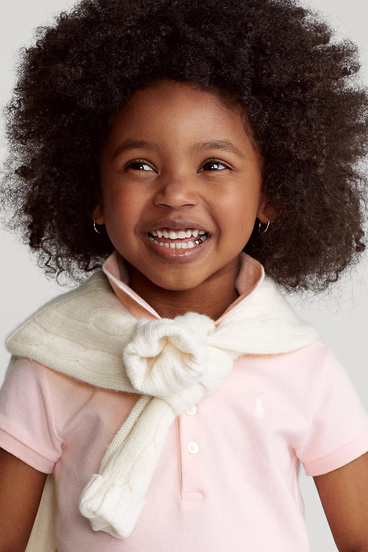 Polo Ralph Lauren Kids 3-6 Yaş Kız Çocuk Polo Yaka T-shirt