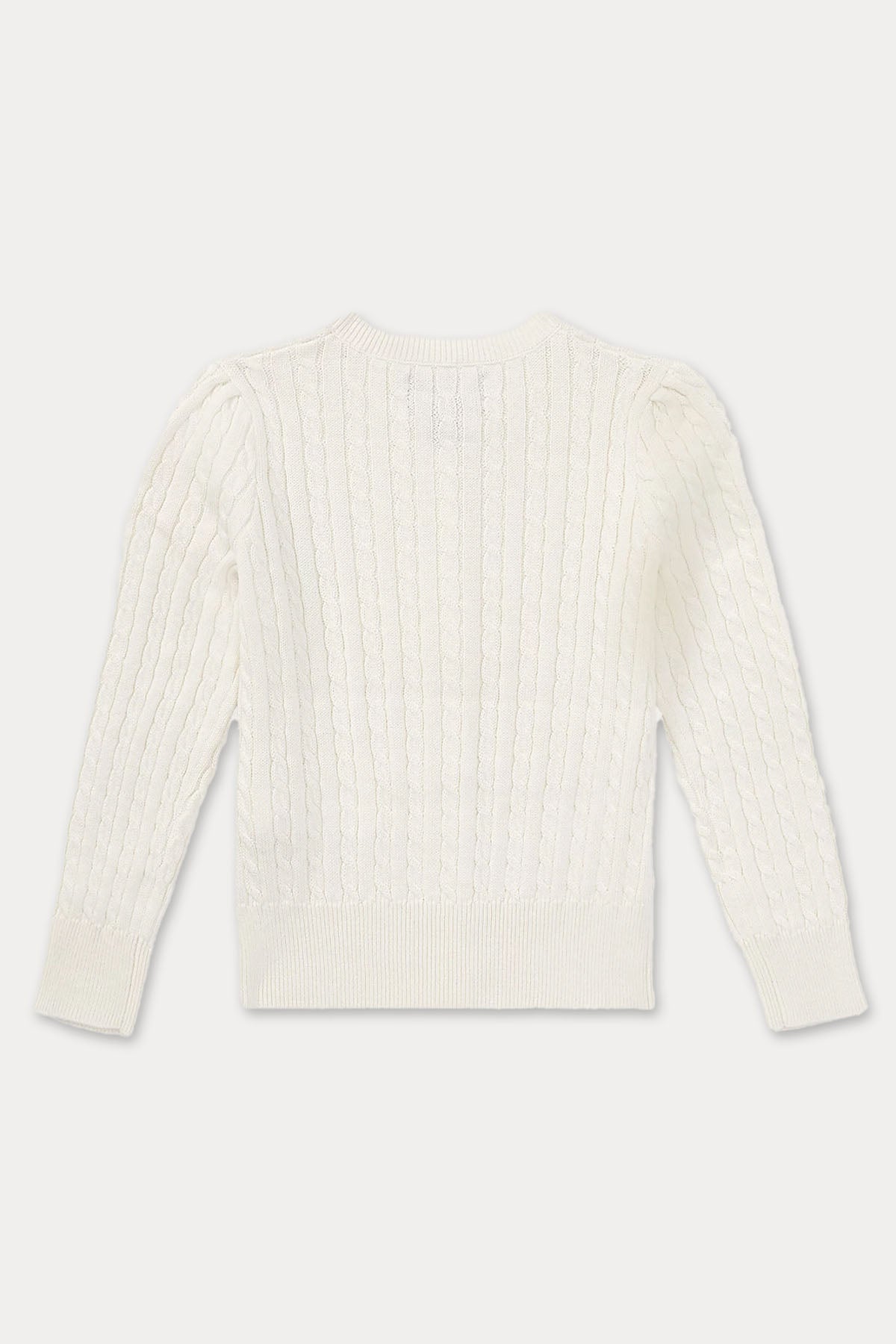 Polo Ralph Lauren Kids 2-3 Yaş Kız Çocuk Saç Örgü Triko Ceket