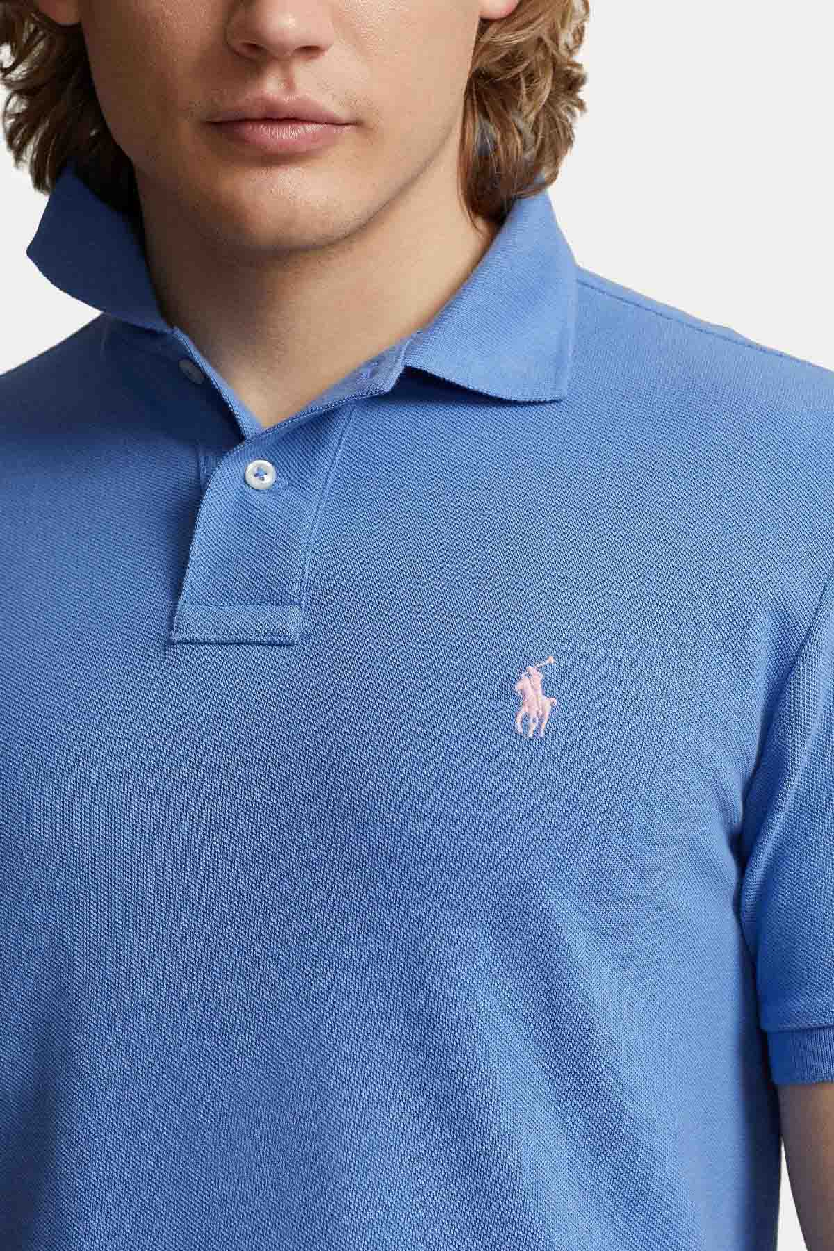 Polo Ralph Lauren Custom Slim Fit Polo Yaka T-shirt-T-shirt-Libas