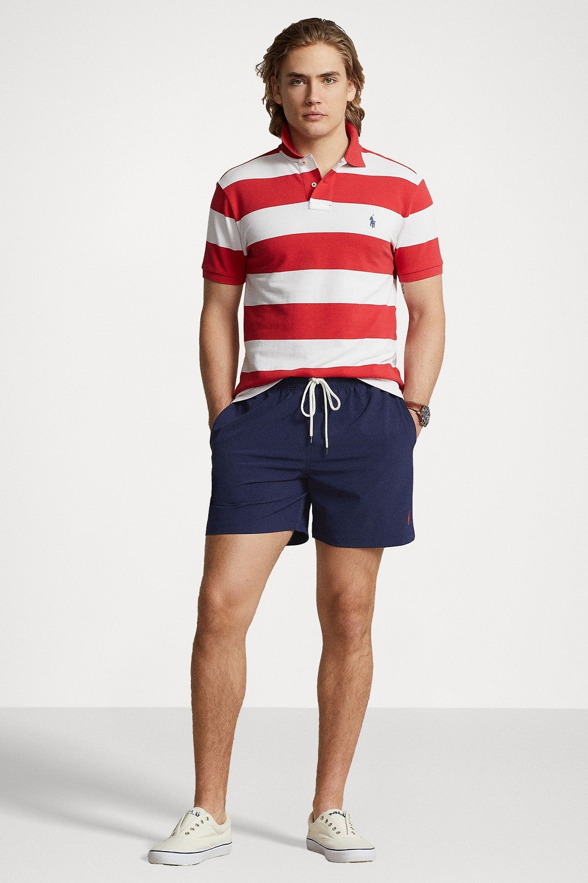 Polo Ralph Lauren Beli Lastikli Şort Mayo