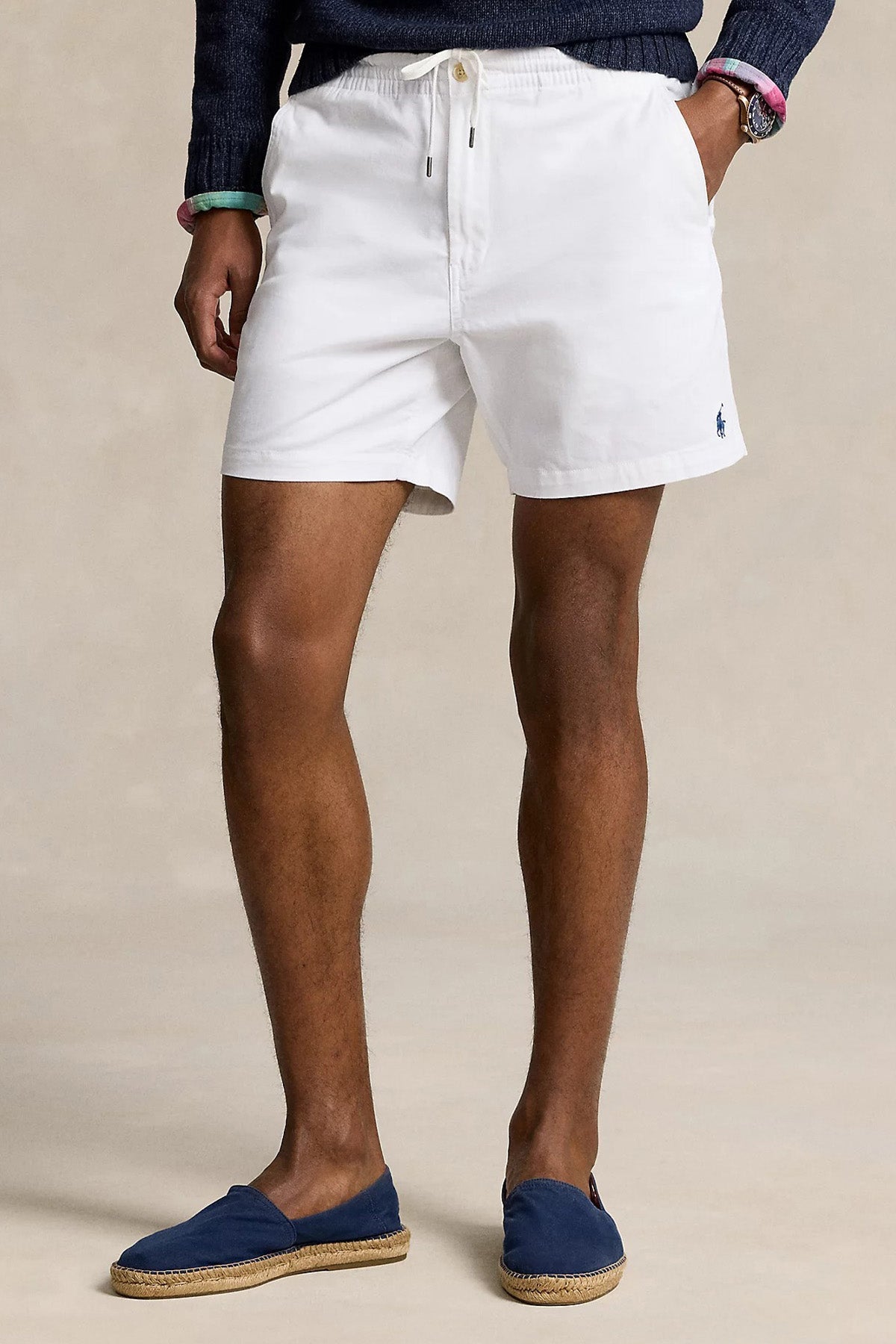 Polo Ralph Lauren Beli Lastikli Stretch Classic Fit Şort-Şort-Libas