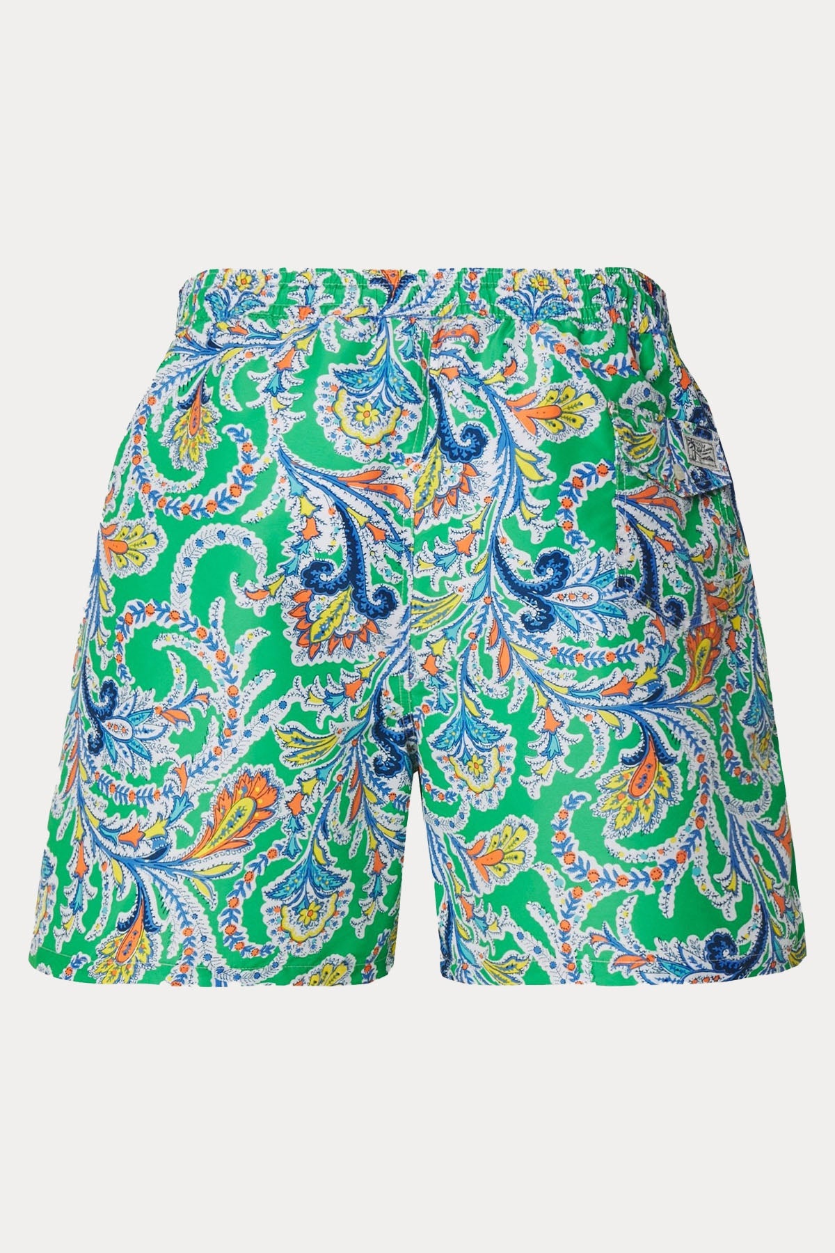 Polo Ralph Lauren Etnik Desenli Beli Lastikli Şort Mayo