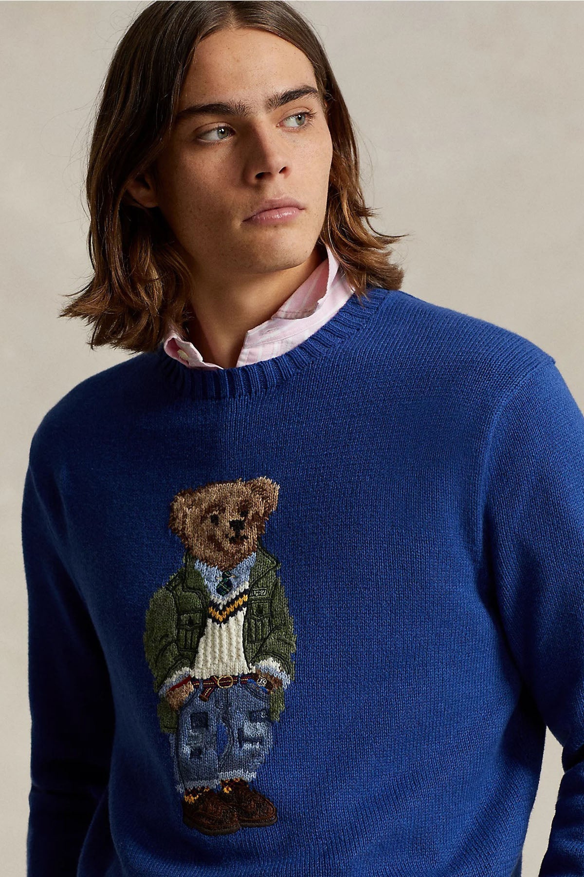 Polo Ralph Lauren Polo Bear Yuvarlak Yaka Örgü Triko