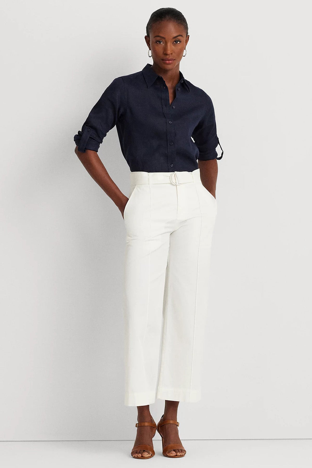 Polo Ralph Lauren Relaxed Fit Keten Gömlek