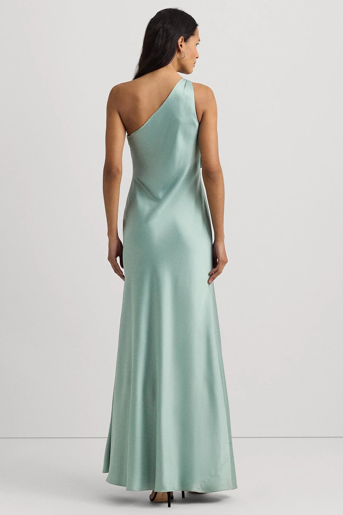 Polo Ralph Lauren Tek Omuzlu Maxi Abiye Elbise