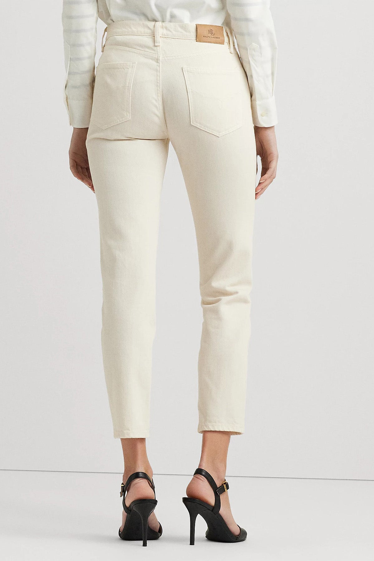 Polo Ralph Lauren Classic Fit Crop Paça Jeans