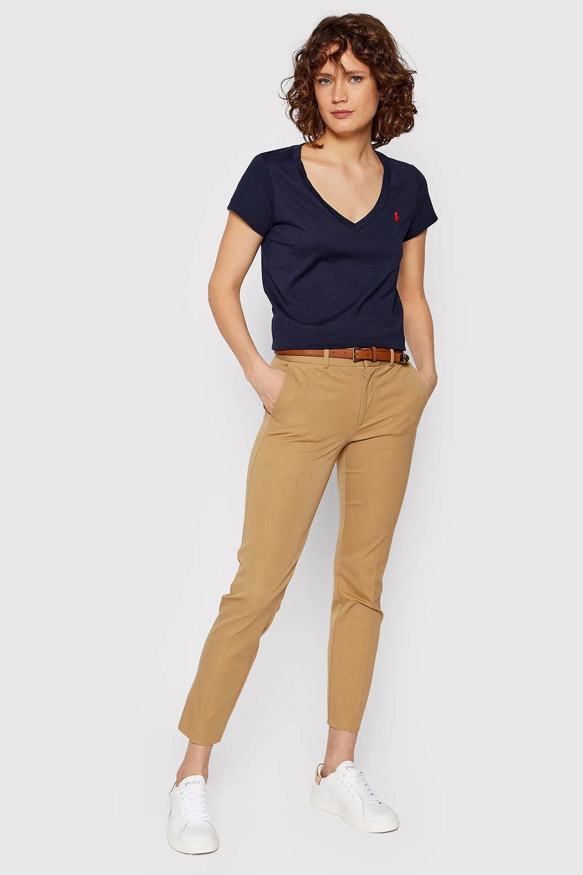 Polo Ralph Lauren Custom Fit V Yaka T-shirt