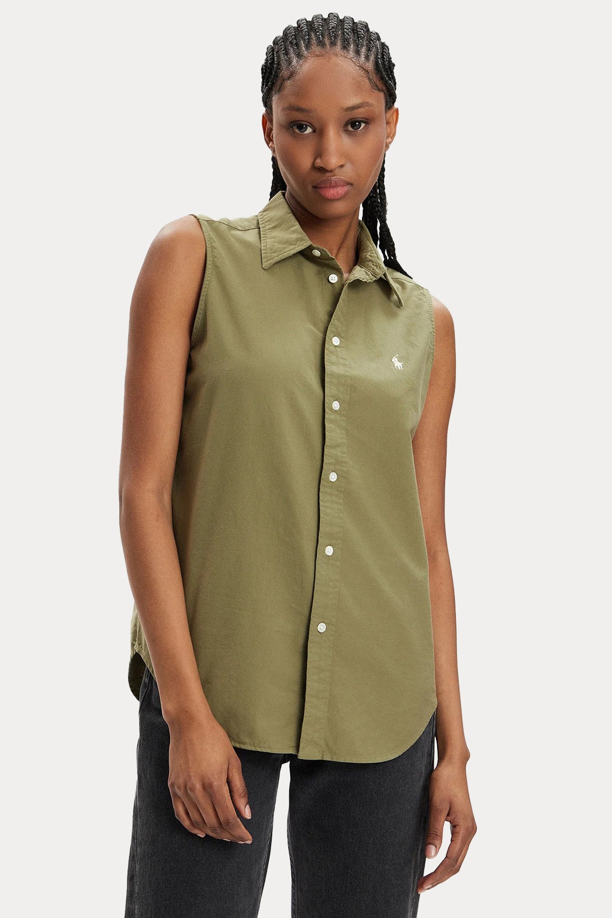 Polo Ralph Lauren Klasik Yaka Logolu Kolsuz Gömlek