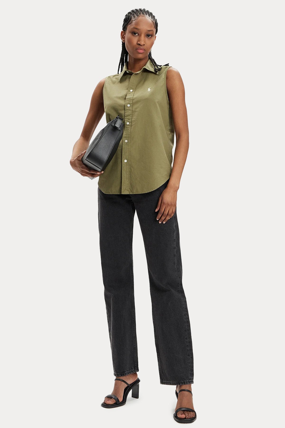 Polo Ralph Lauren Klasik Yaka Logolu Kolsuz Gömlek