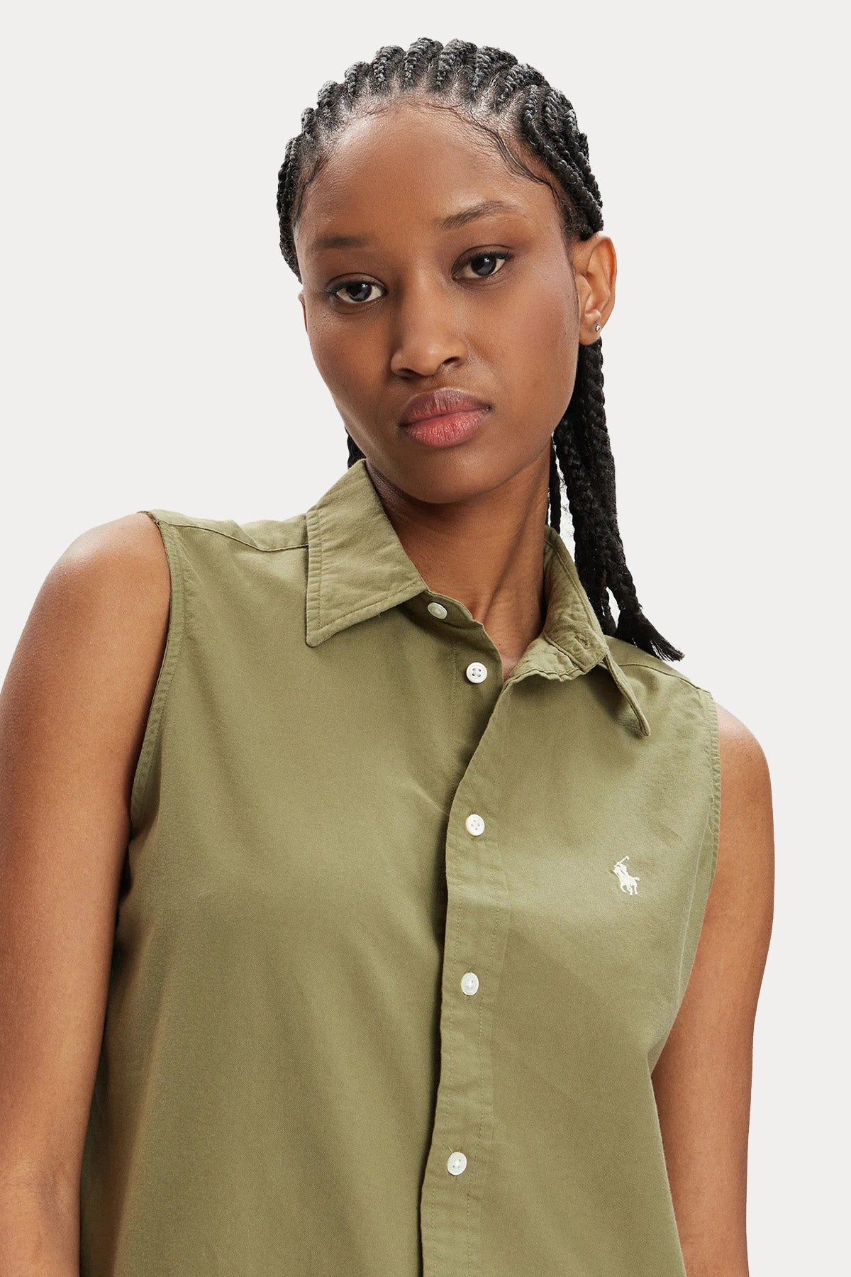 Polo Ralph Lauren Klasik Yaka Logolu Kolsuz Gömlek