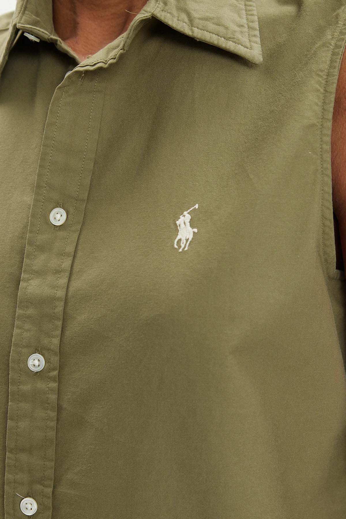 Polo Ralph Lauren Klasik Yaka Logolu Kolsuz Gömlek