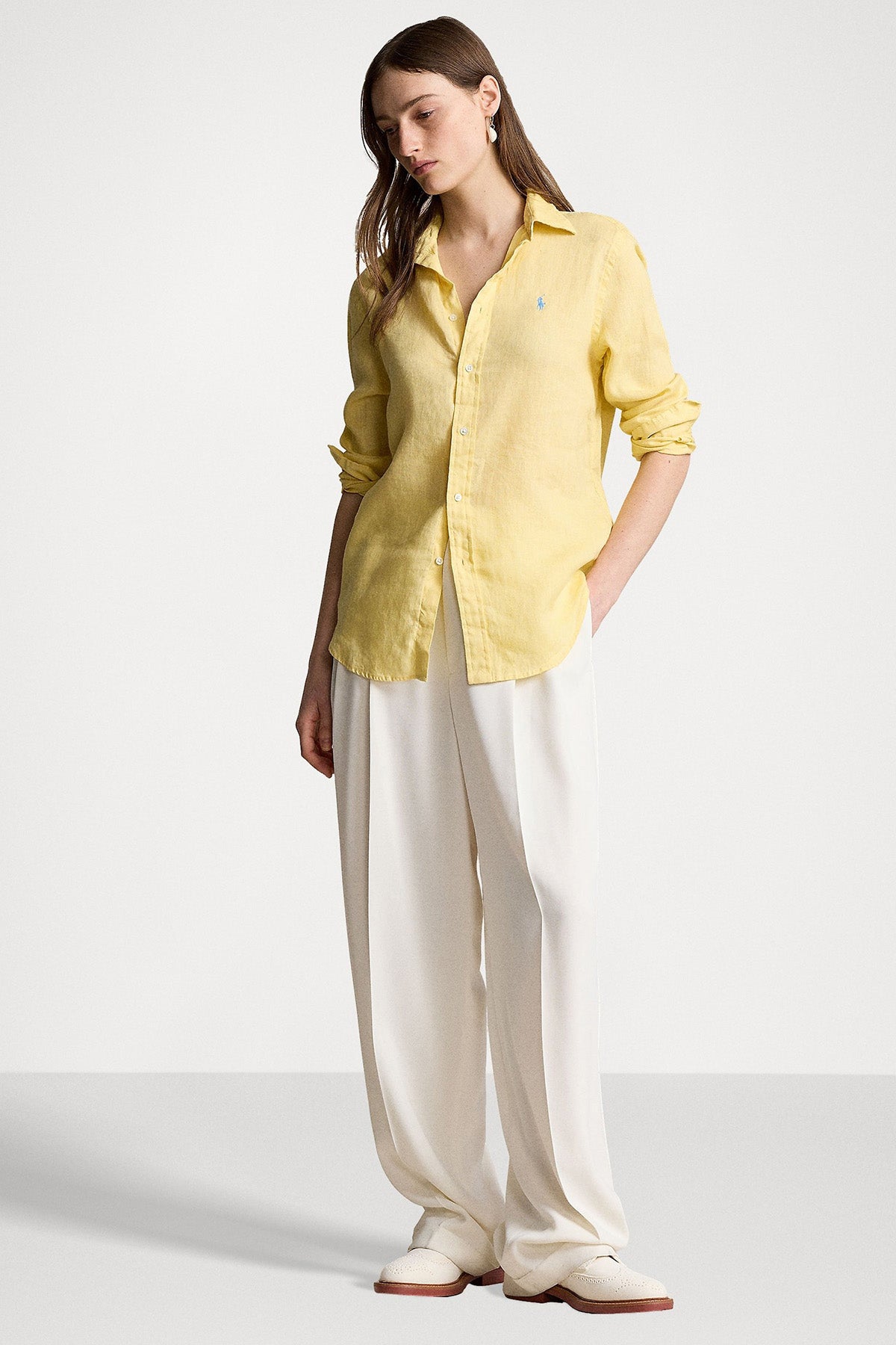 Polo Ralph Lauren Relaxed Fit Keten Gömlek