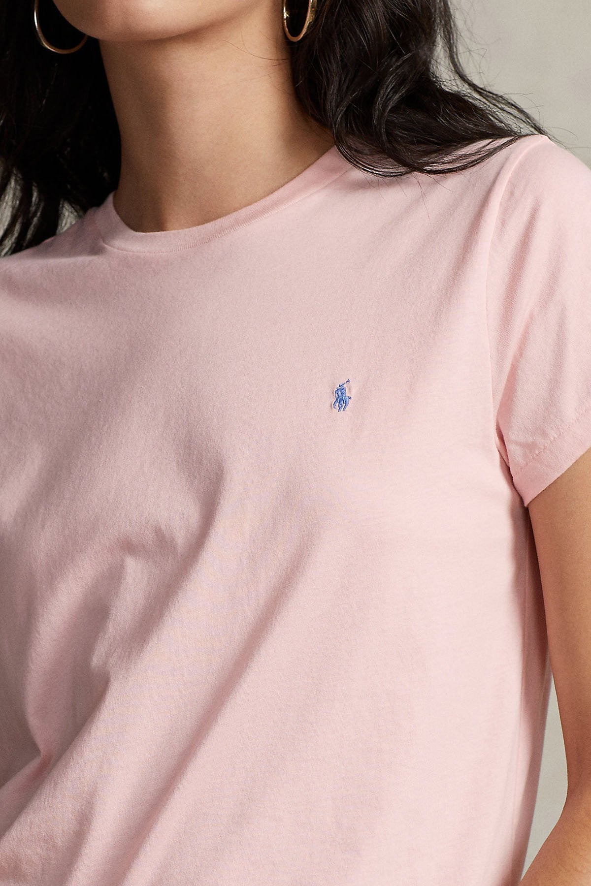 Polo Ralph Lauren Custom Fit Yuvarlak Yaka T-shirt-T-shirt-Libas