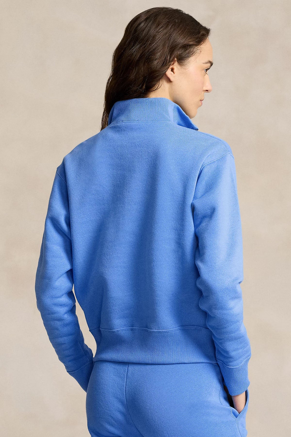 Polo Ralph Lauren Dik Yaka Yarım Fermuarlı Sweatshirt