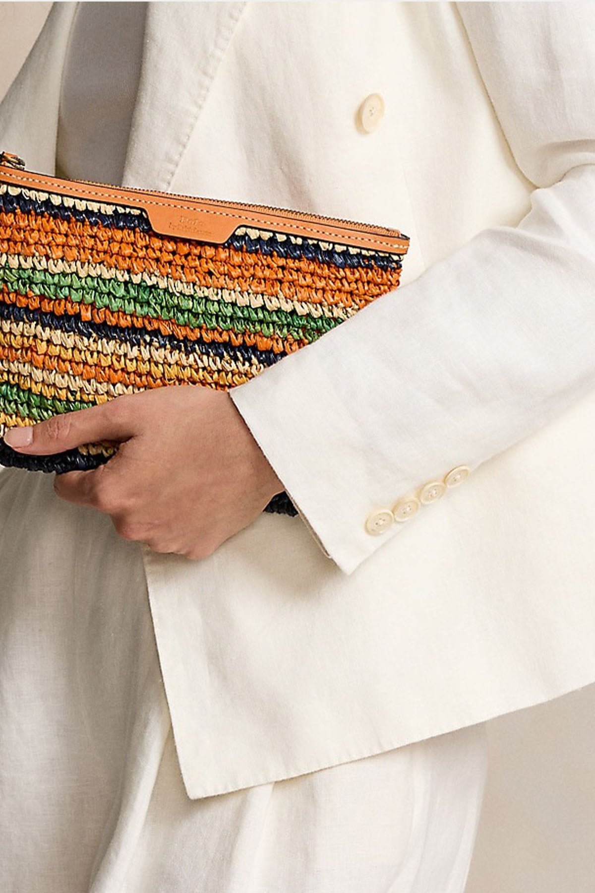 Polo Ralph Lauren Big Pony Logolu Hasır Shopping Bag Çanta