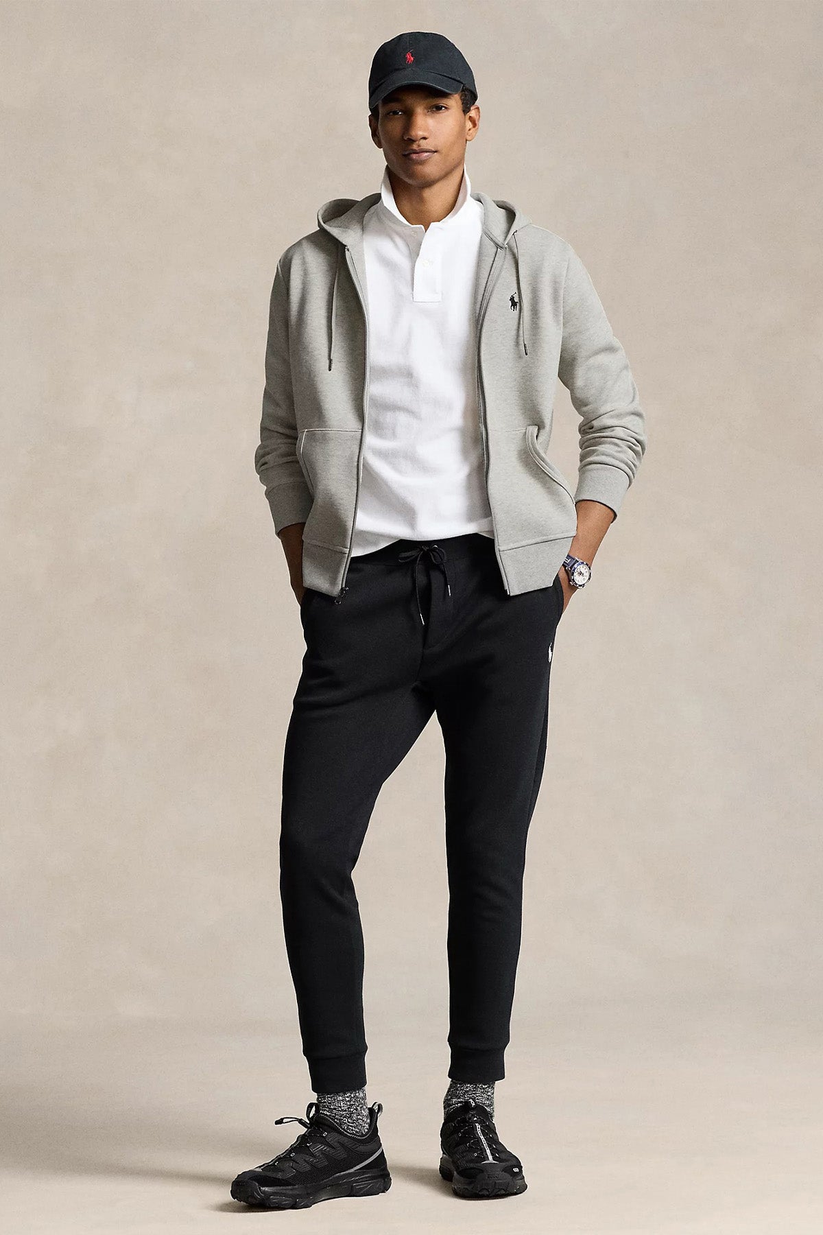 Polo Ralph Lauren Fermuarlı Kapüşonlu Sweatshirt Ceket