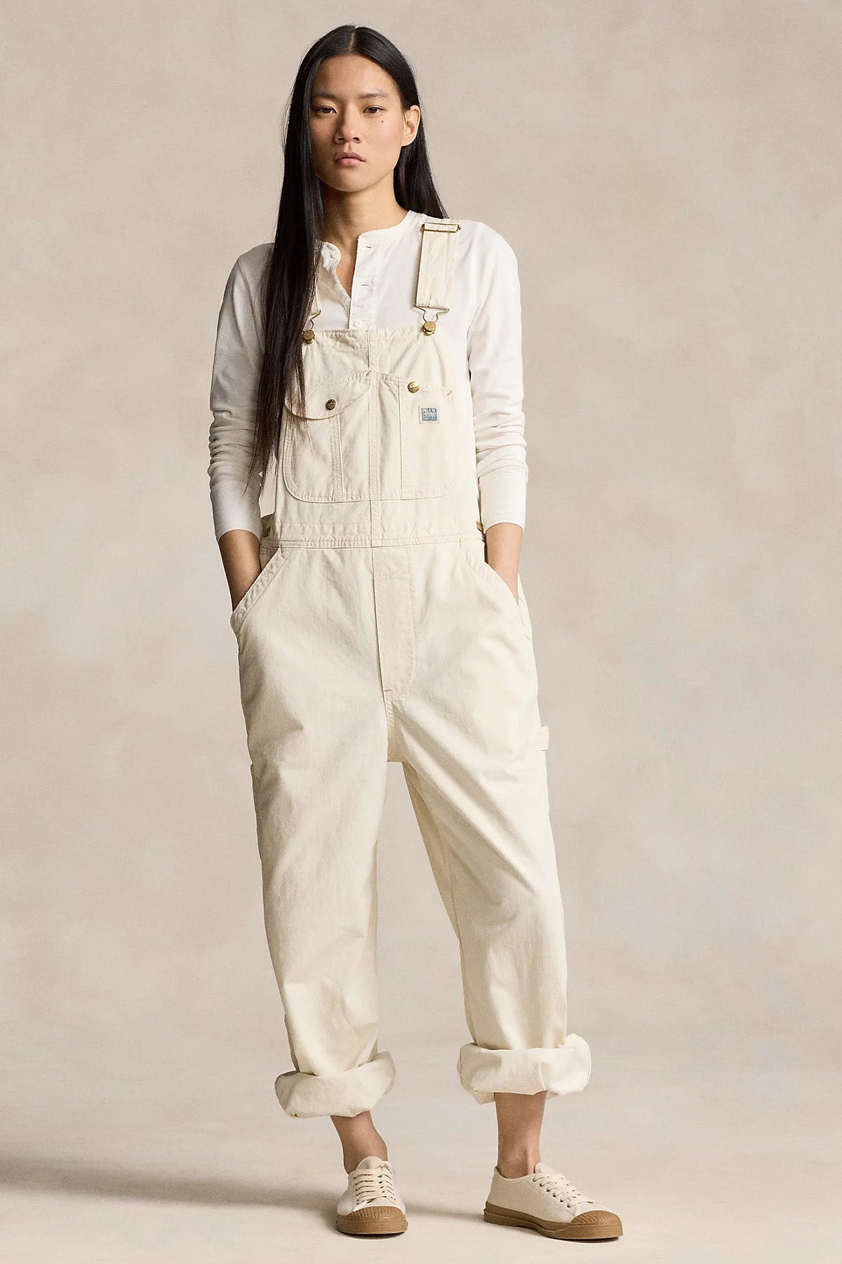 Polo Ralph Lauren Ayarlanabilir Omuz Askılı Denim Tulum