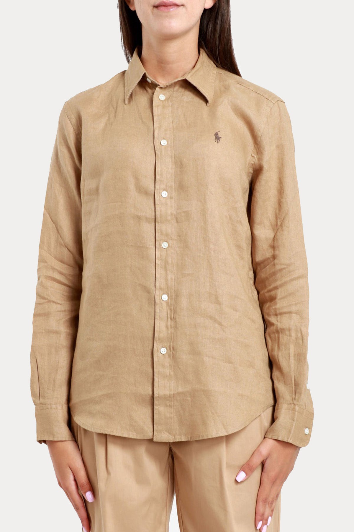 Polo Ralph Lauren Relaxed Fit Keten Gömlek