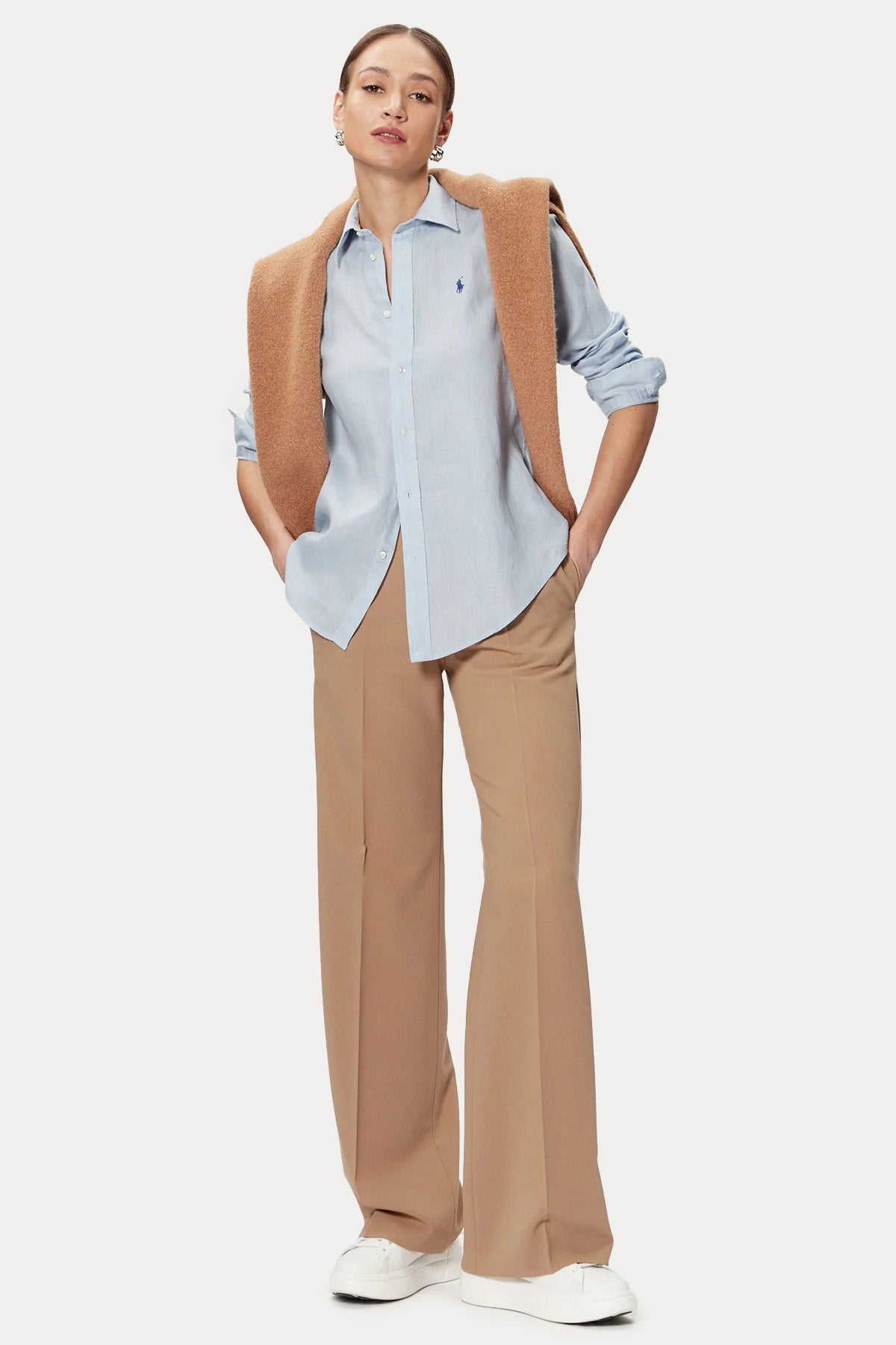 Polo Ralph Lauren Relaxed Fit Keten Gömlek