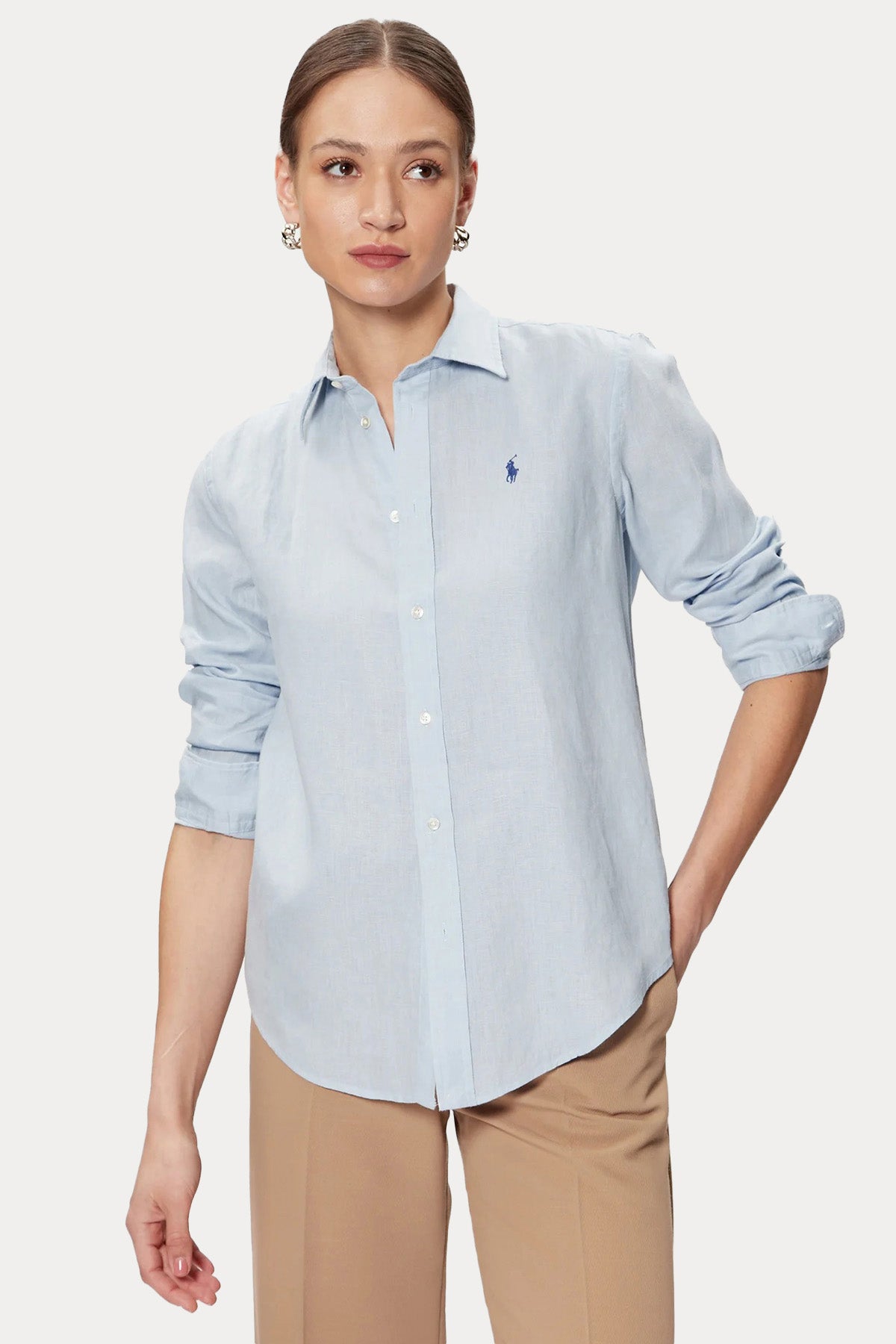 Polo Ralph Lauren Relaxed Fit Keten Gömlek