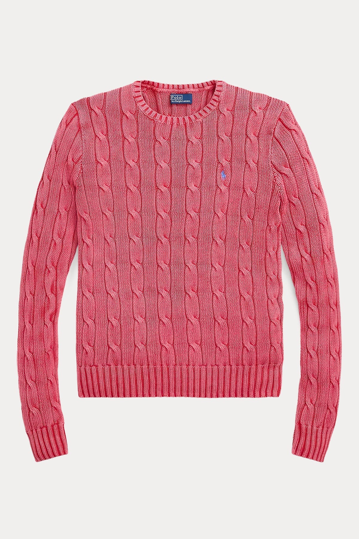 Polo Ralph Lauren Yuvarlak Yaka Saç Örgü Triko