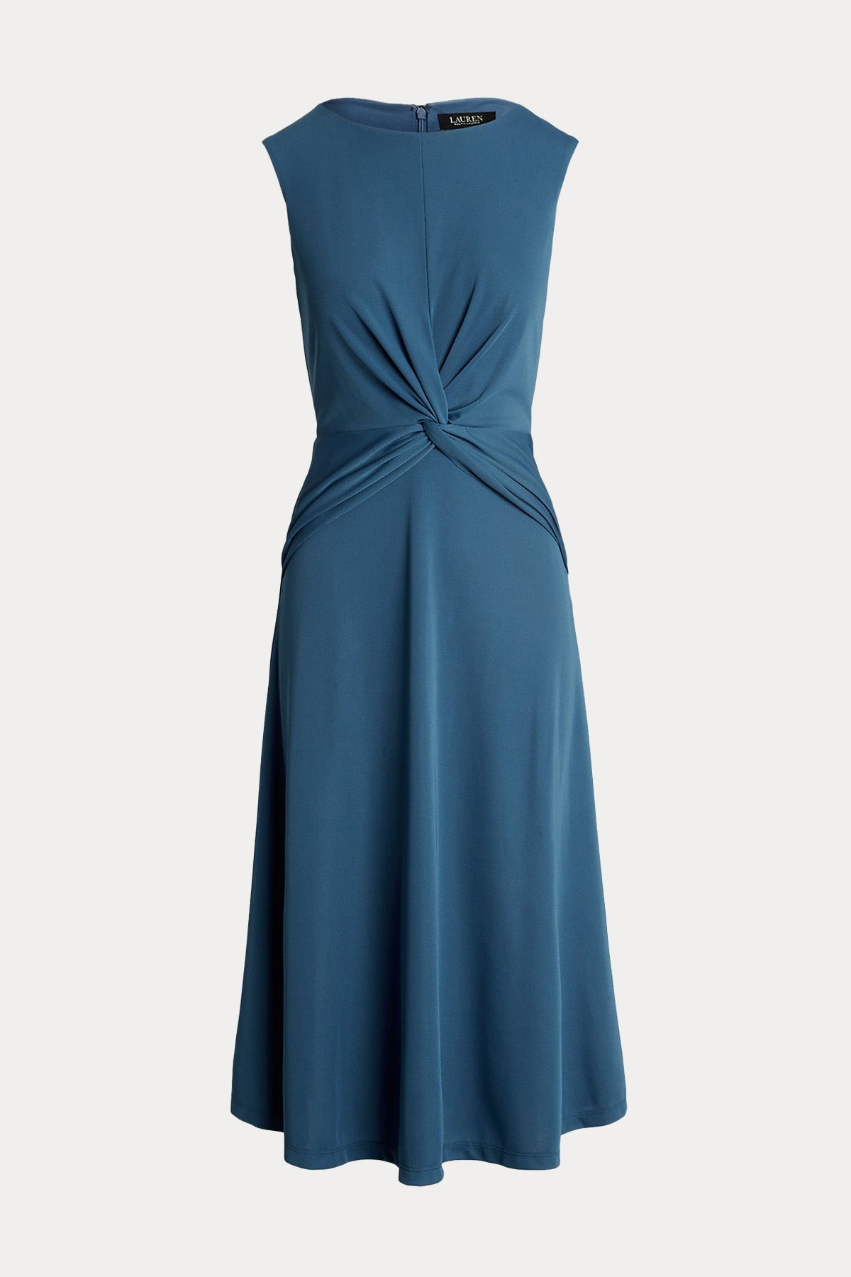 Polo Ralph Lauren Büzgülü Midi Abiye Elbise