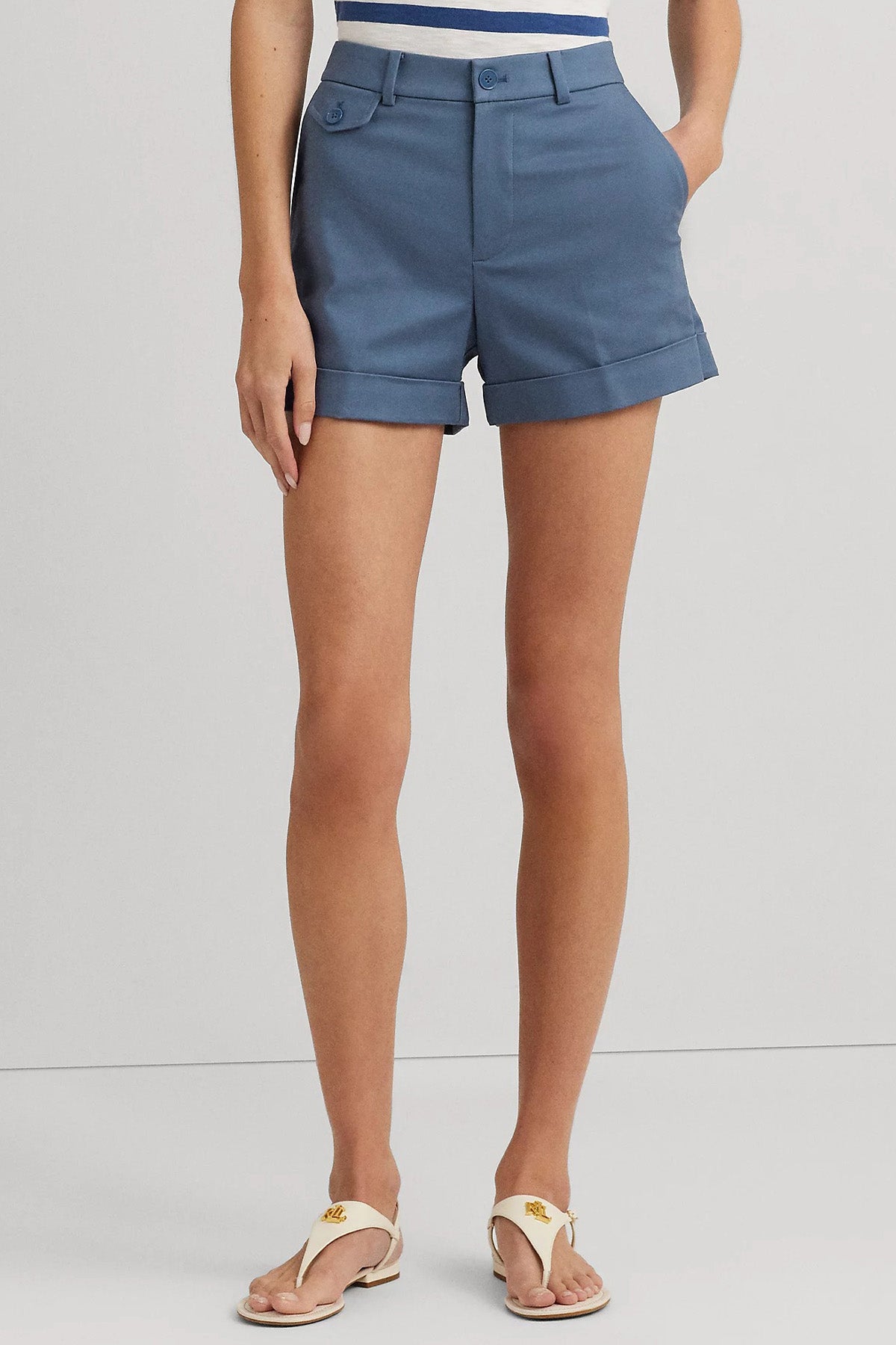 Polo Ralph Lauren Straight Fit Yandan Cepli Şort