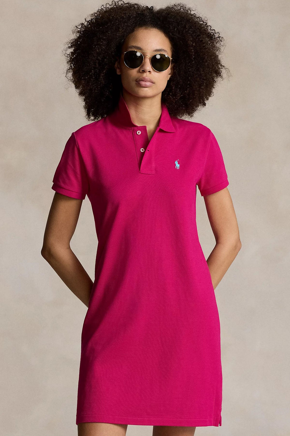 Polo Ralph Lauren Polo Yaka Logolu T-shirt Elbise