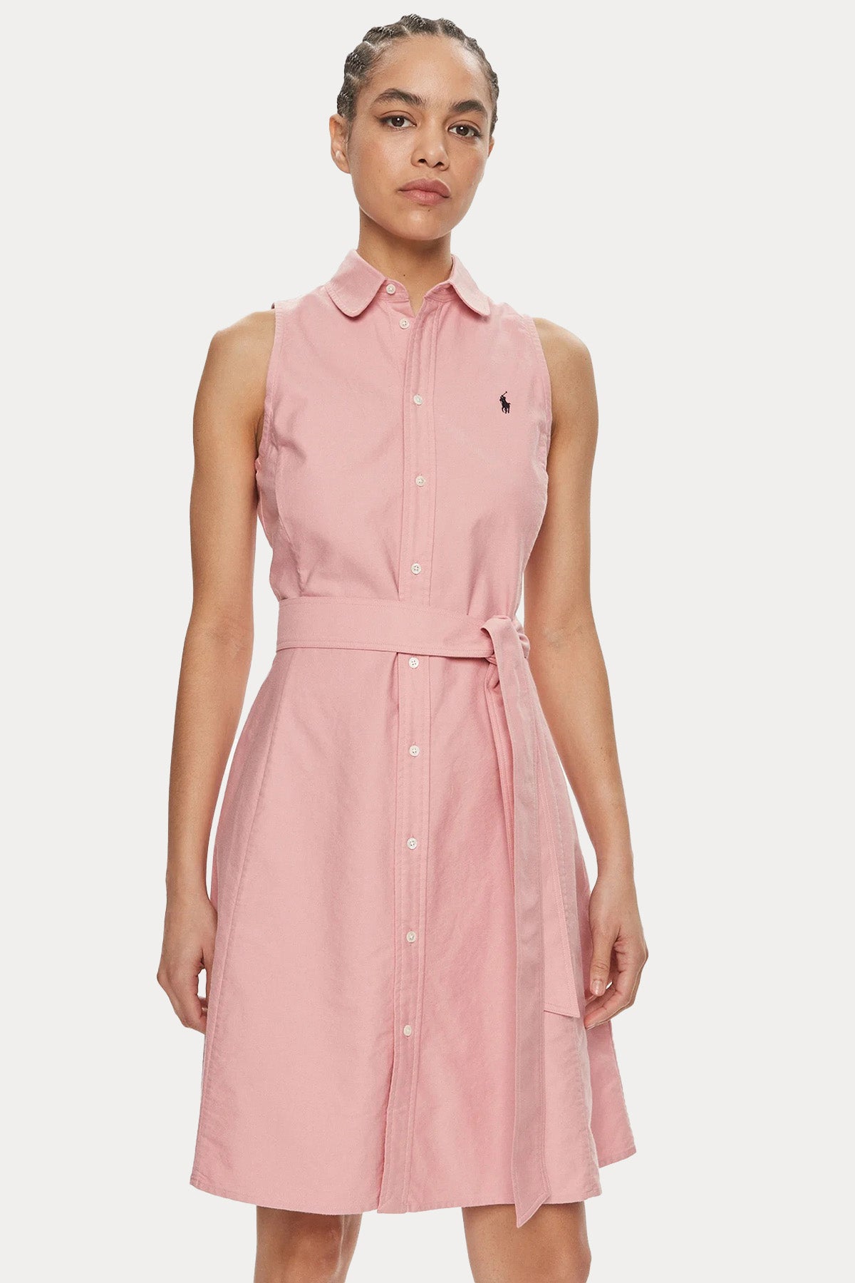 Polo Ralph Lauren Kuşaklı Dizüstü Gömlek Elbise
