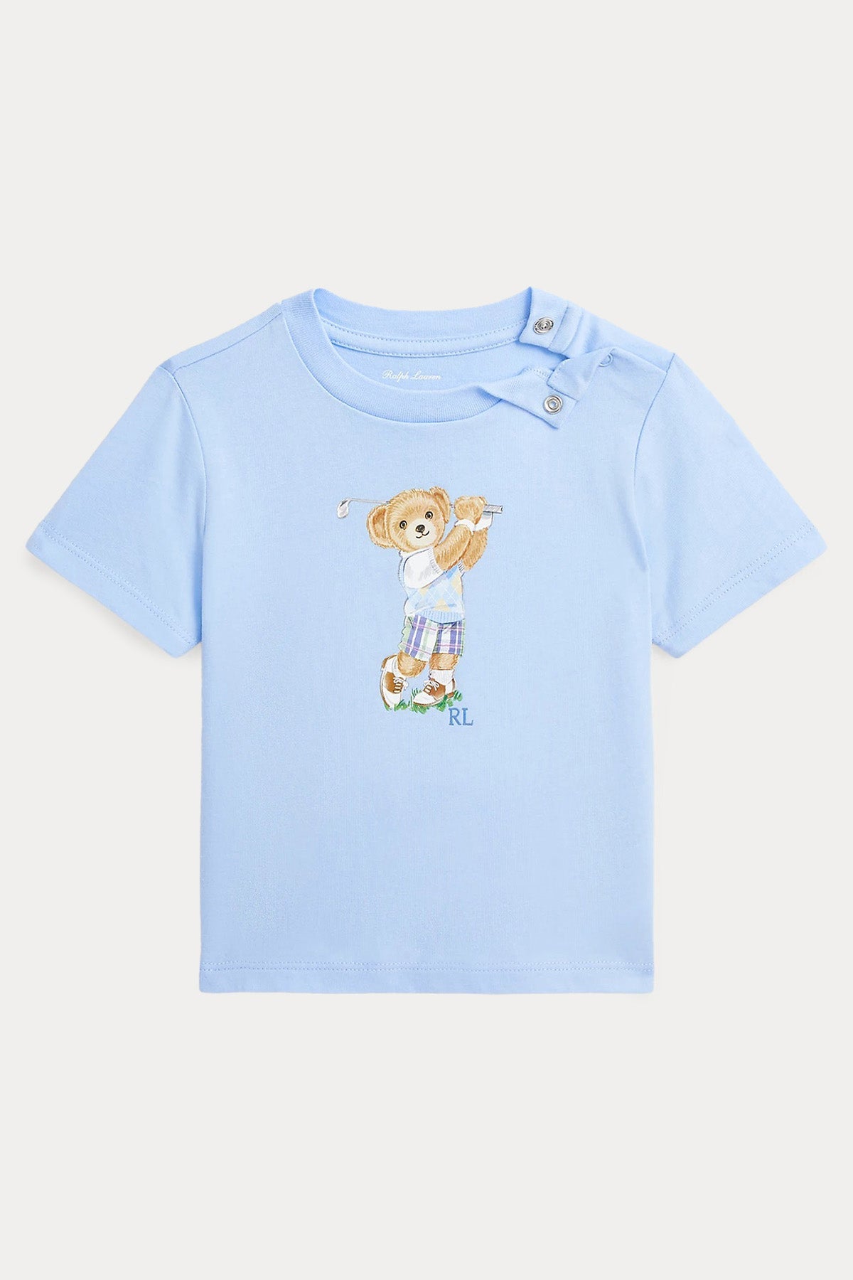 Polo Ralph Lauren Kids 12-24 Aylık Unisex Bebek Polo Bear T-shirt