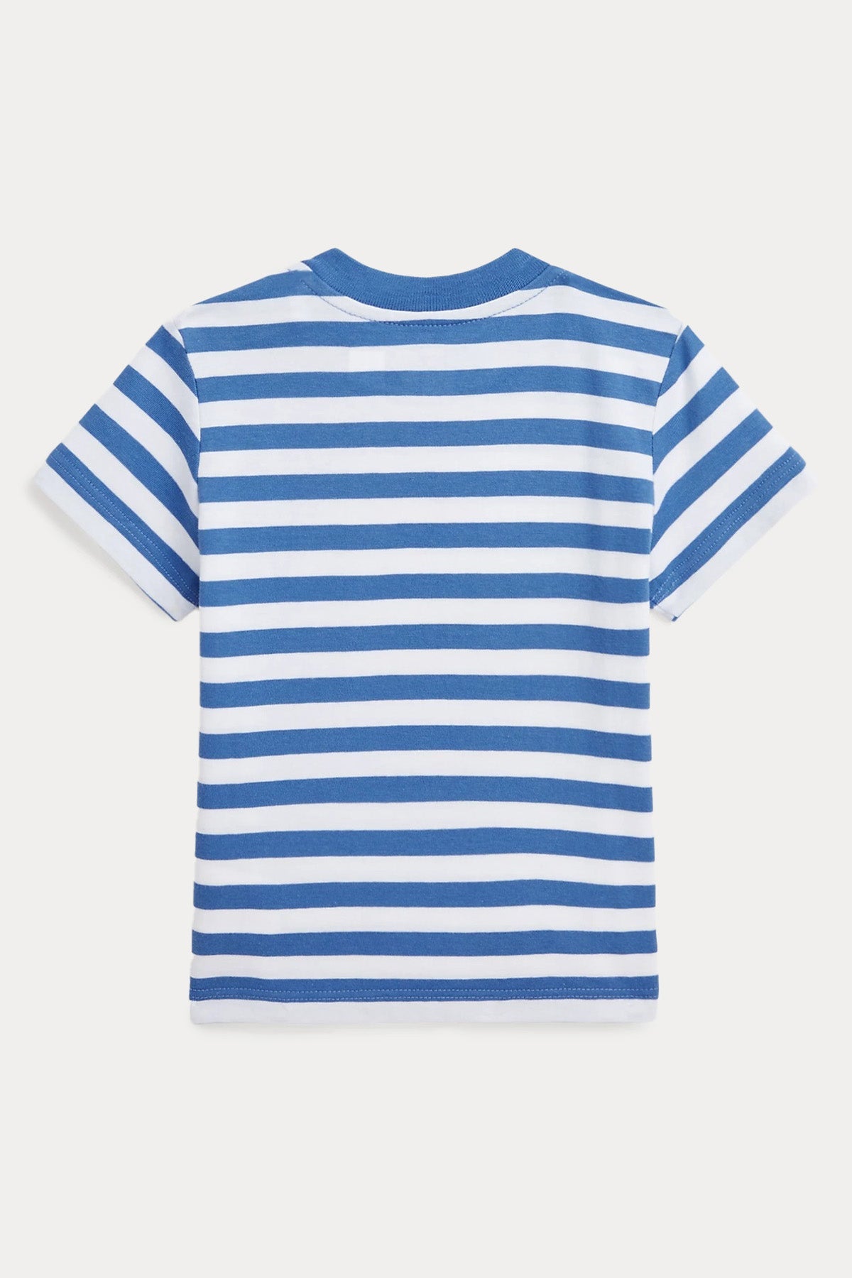 Polo Ralph Lauren Kids 18-24 Aylık Erkek Bebek Çizgili Polo Bear T-shirt