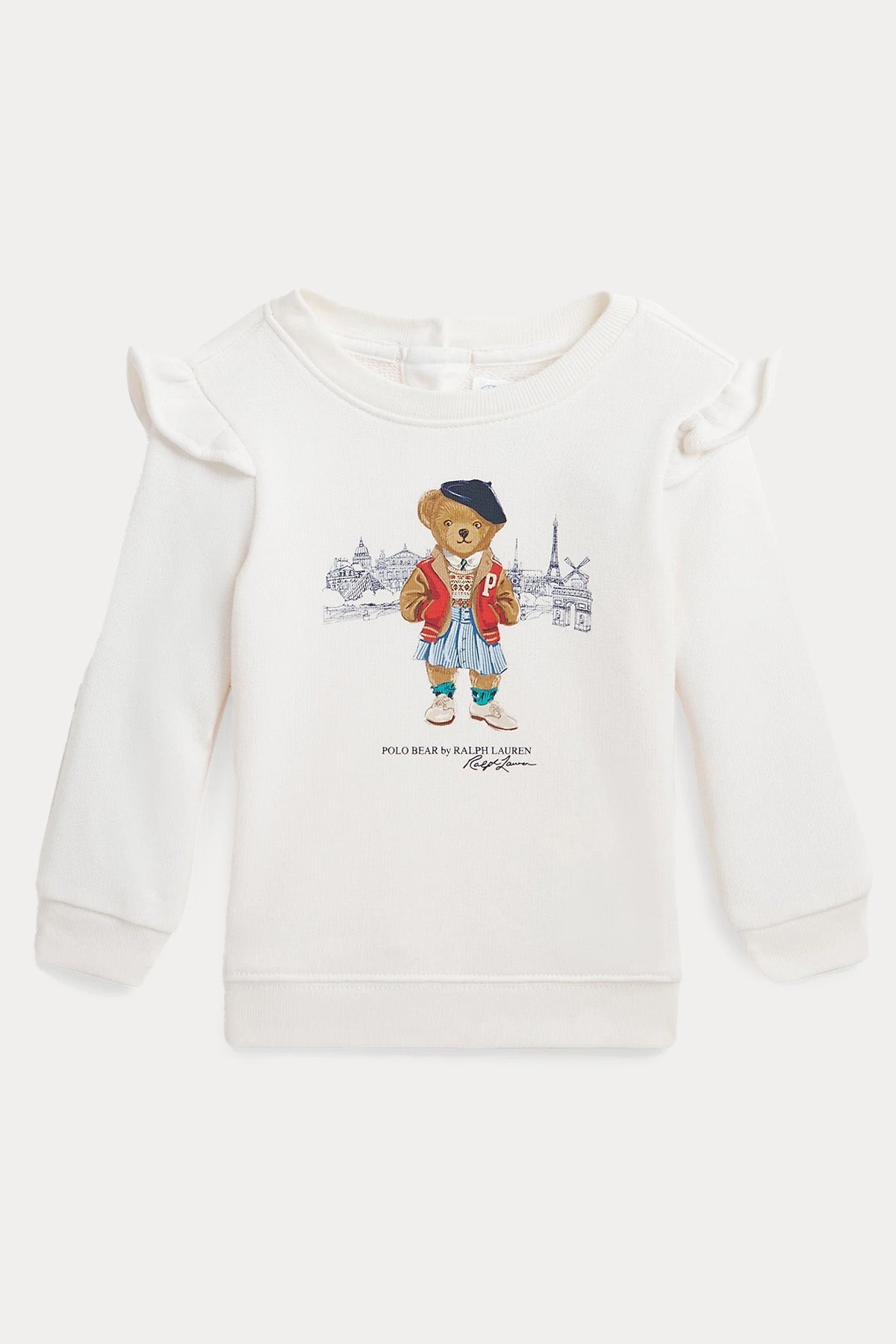 Polo Ralph Lauren Kids 18-24 Aylık Kız Bebek Polo Bear Sweatshirt
