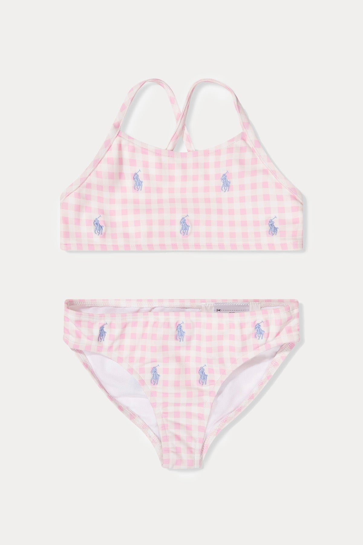 Polo Ralph Lauren Kids 2-4 Yaş Kız Çocuk Pony Logolu Bikini