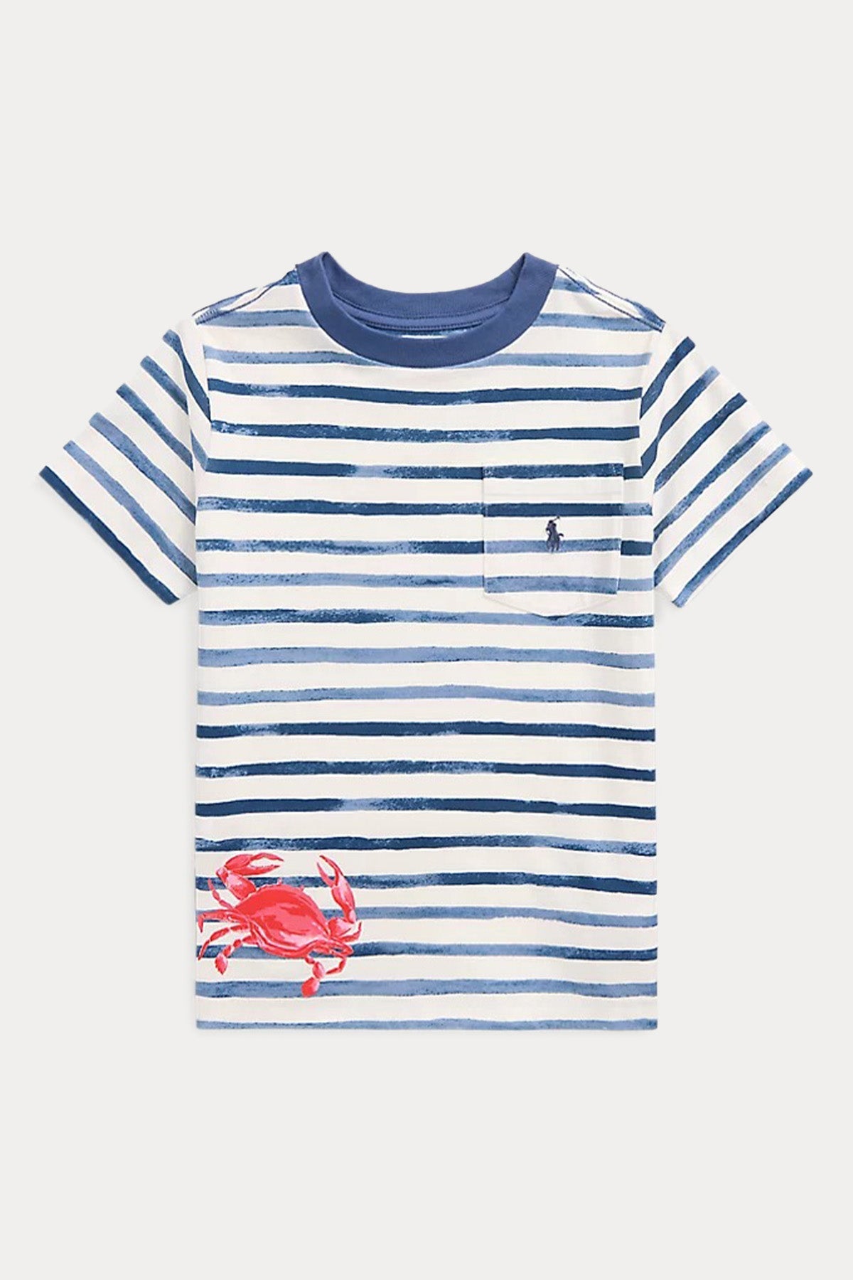 Polo Ralph Lauren Kids 2-4 Yaş Unisex Çocuk Çizgili T-shirt