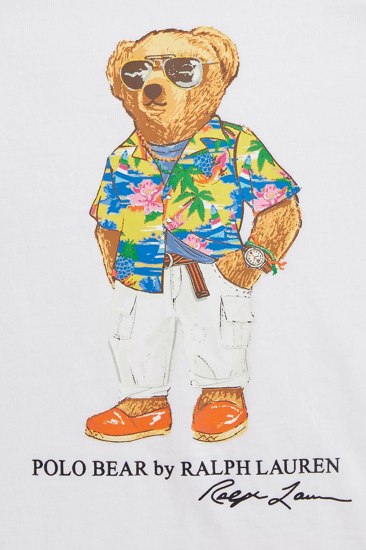 Polo Ralph Lauren Kids 2-7 Yaş Unisex Çocuk Polo Bear T-shirt