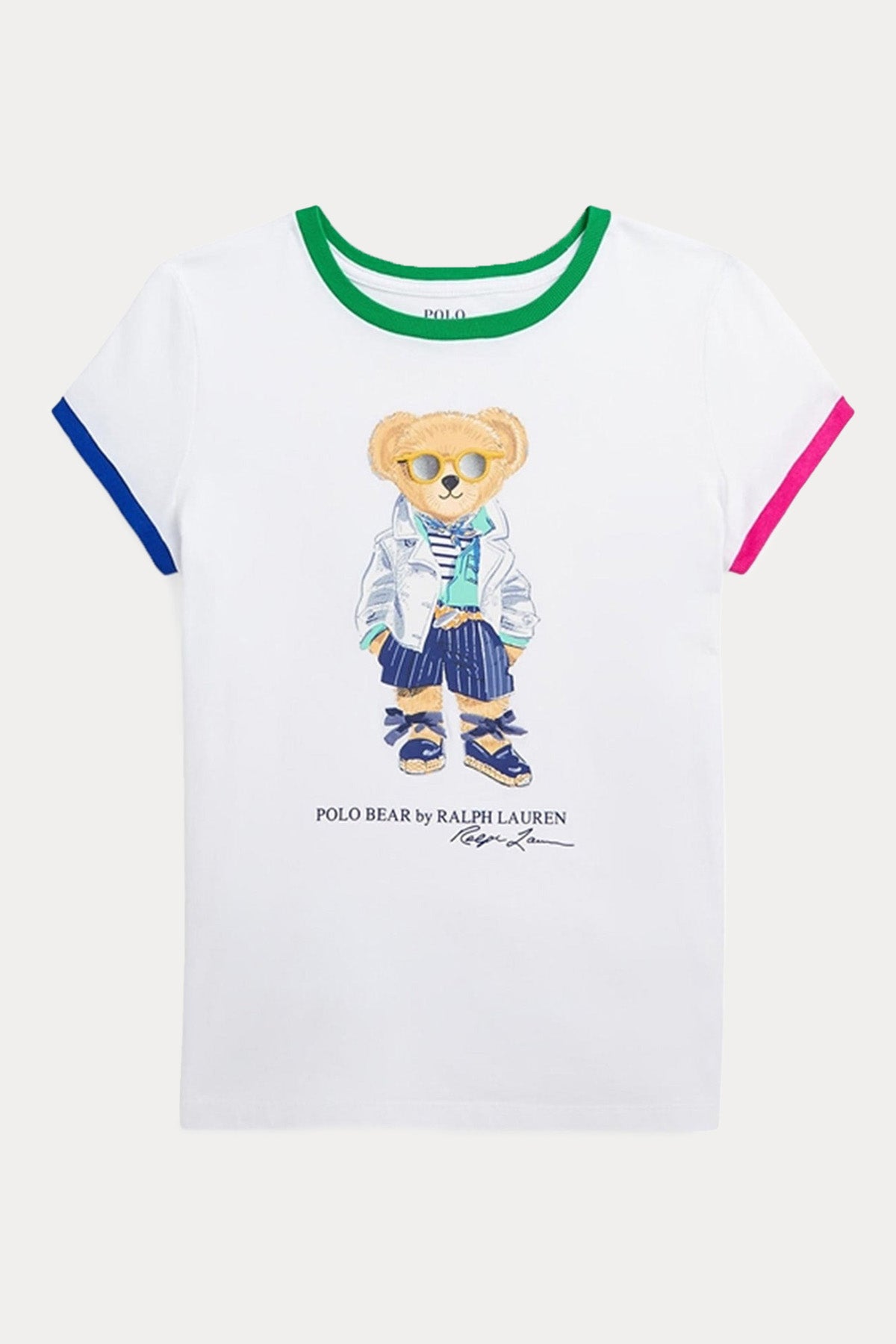 Polo Ralph Lauren Kids 3-5 Yaş Kız Çocuk Polo Bear T-shirt